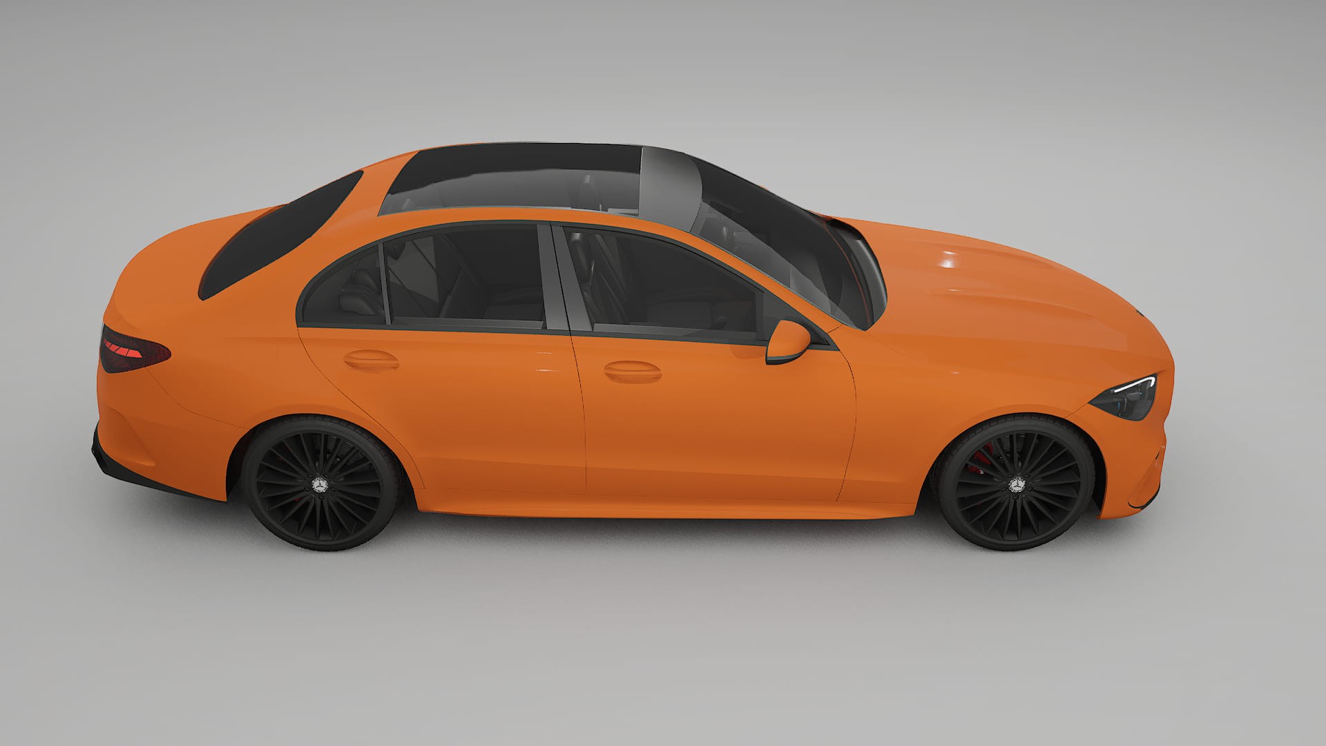 Mercedes C Class W206 Film de Protecție pentru Vopsea TPU | ROCKET PPF cu Schimbare de Culoare – Kit Complet Predecupat