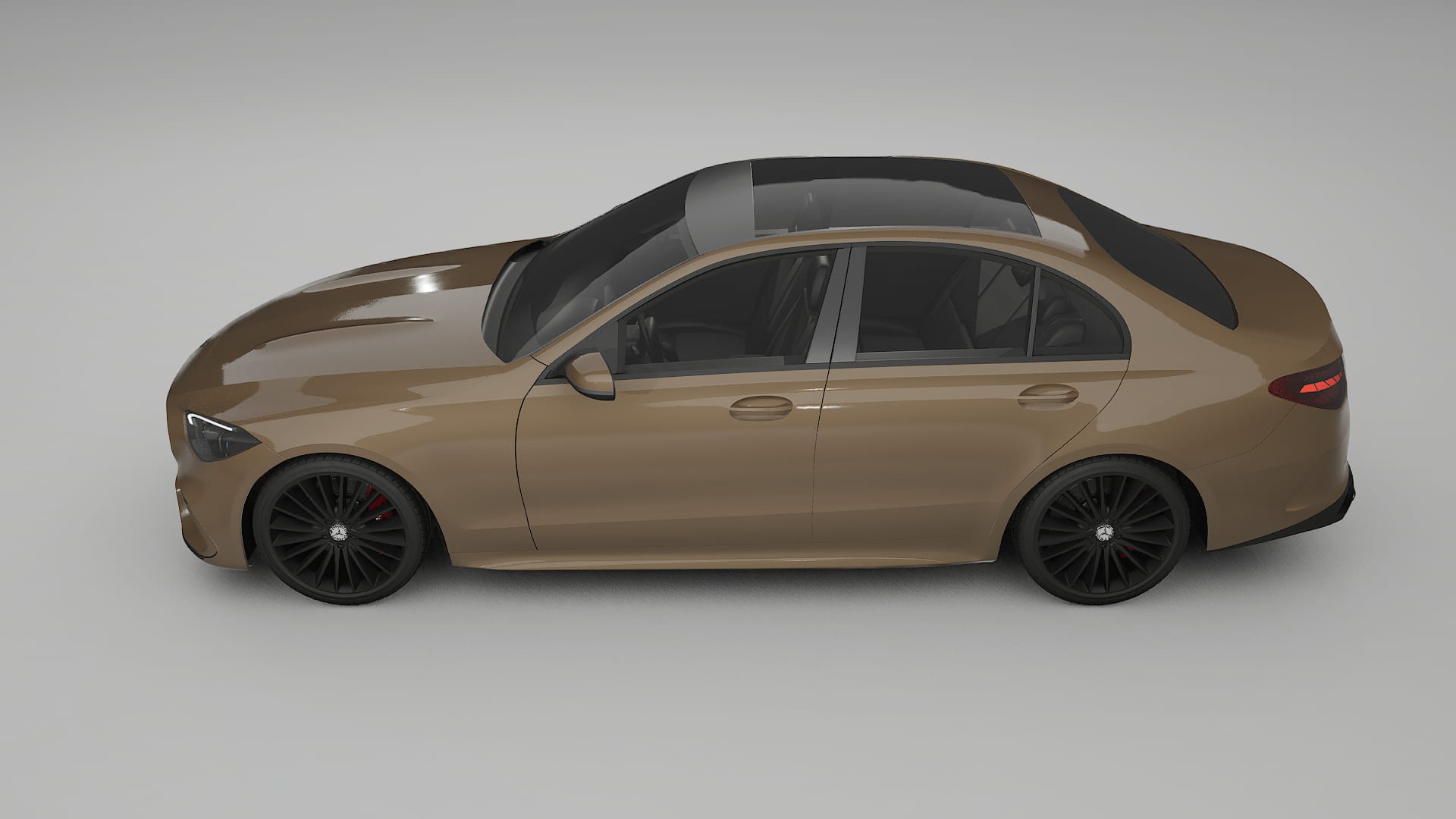 Mercedes C Class W206 Film de Protecție pentru Vopsea TPU | SAHARA PPF cu Schimbare de Culoare – Kit Complet Predecupat