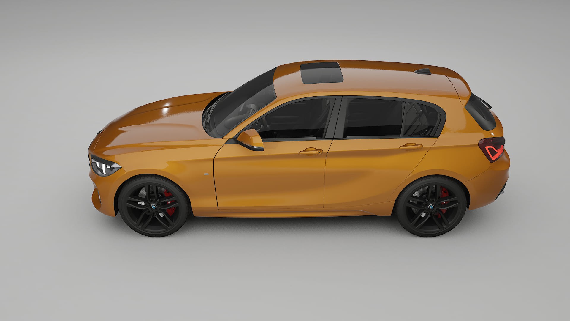 BMW 1 F20 facelift LCI Film de Protecție pentru Vopsea TPU | DAISY PPF cu Schimbare de Culoare – Kit Complet Predecupat