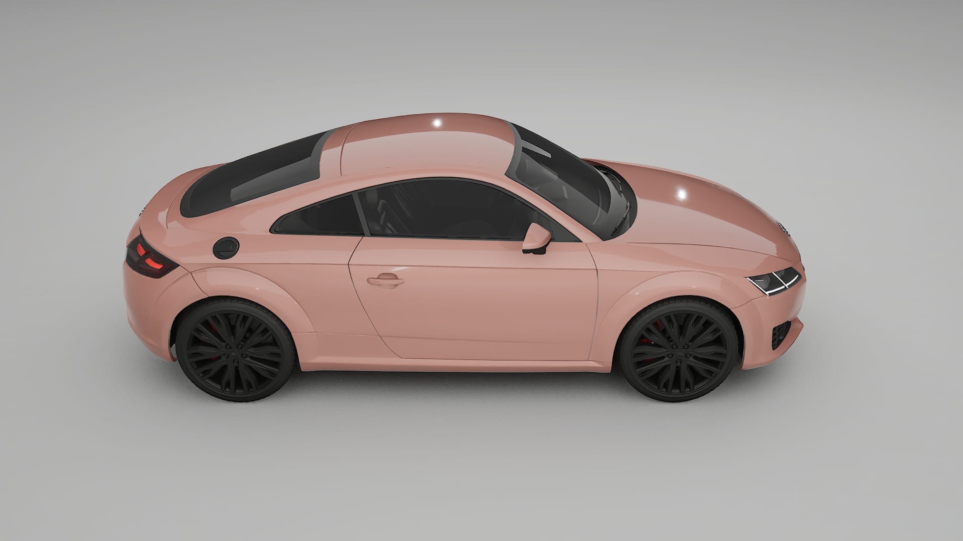 Audi TT Coupe 8S prefacelift pre LCI Film de Protecție pentru Vopsea TPU | BLUSH PPF cu Schimbare de Culoare – Kit Complet Pr