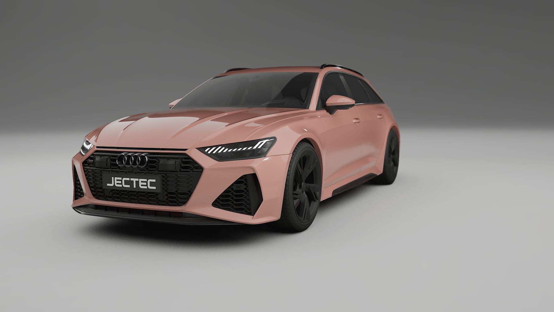Audi RS6 Avant C8 facelift LCI Film de Protecție pentru Vopsea TPU | BLUSH PPF cu Schimbare de Culoare – Kit Complet Predecup