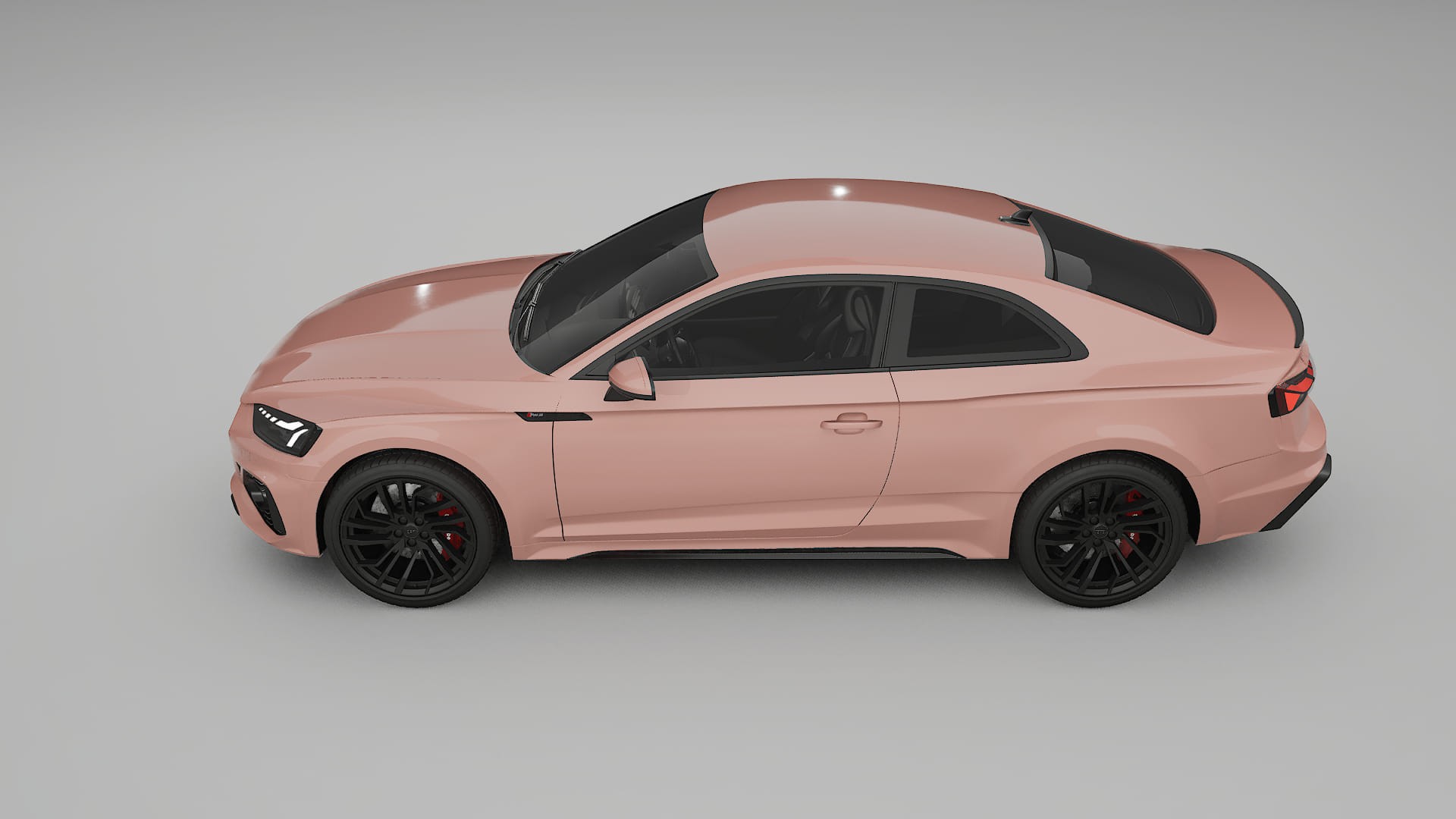 Audi RS5 Coupe B9 facelift pre LCI Film de Protecție pentru Vopsea TPU | BLUSH PPF cu Schimbare de Culoare – Kit Complet Pred