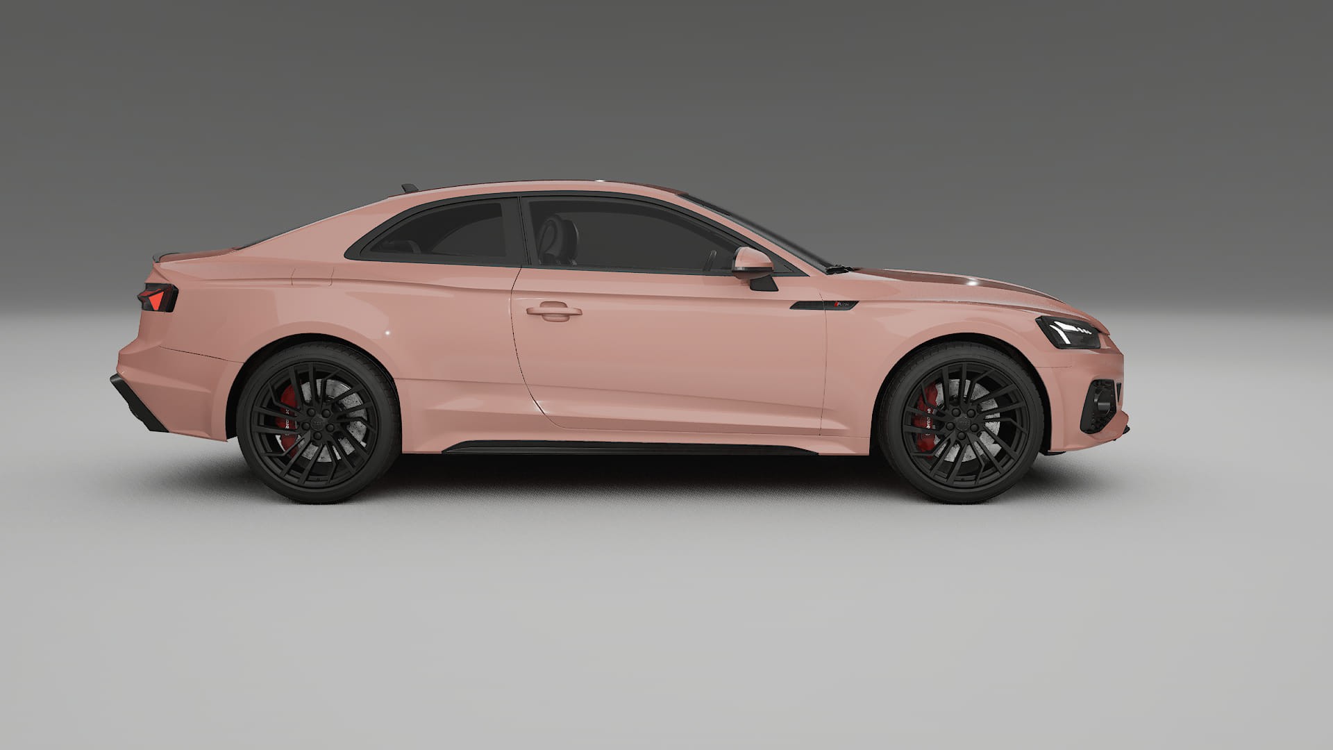 Audi RS5 Coupe B9 facelift pre LCI Film de Protecție pentru Vopsea TPU | BLUSH PPF cu Schimbare de Culoare – Kit Complet Pred