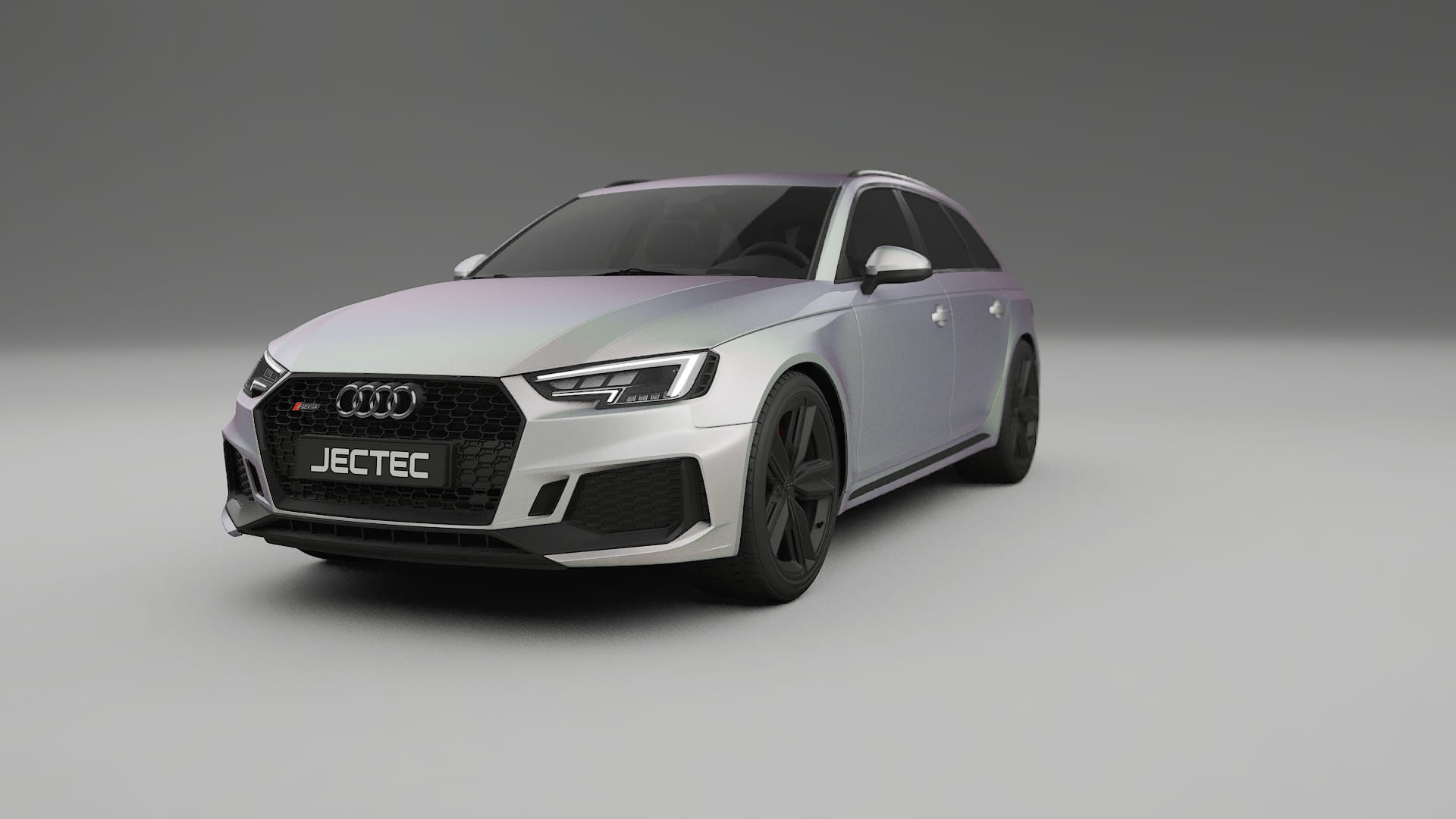 Audi RS4 Avant B9 prefacelift pre LCI Film de Protecție pentru Vopsea TPU | NEBULA PPF cu Schimbare de Culoare – Kit Complet 