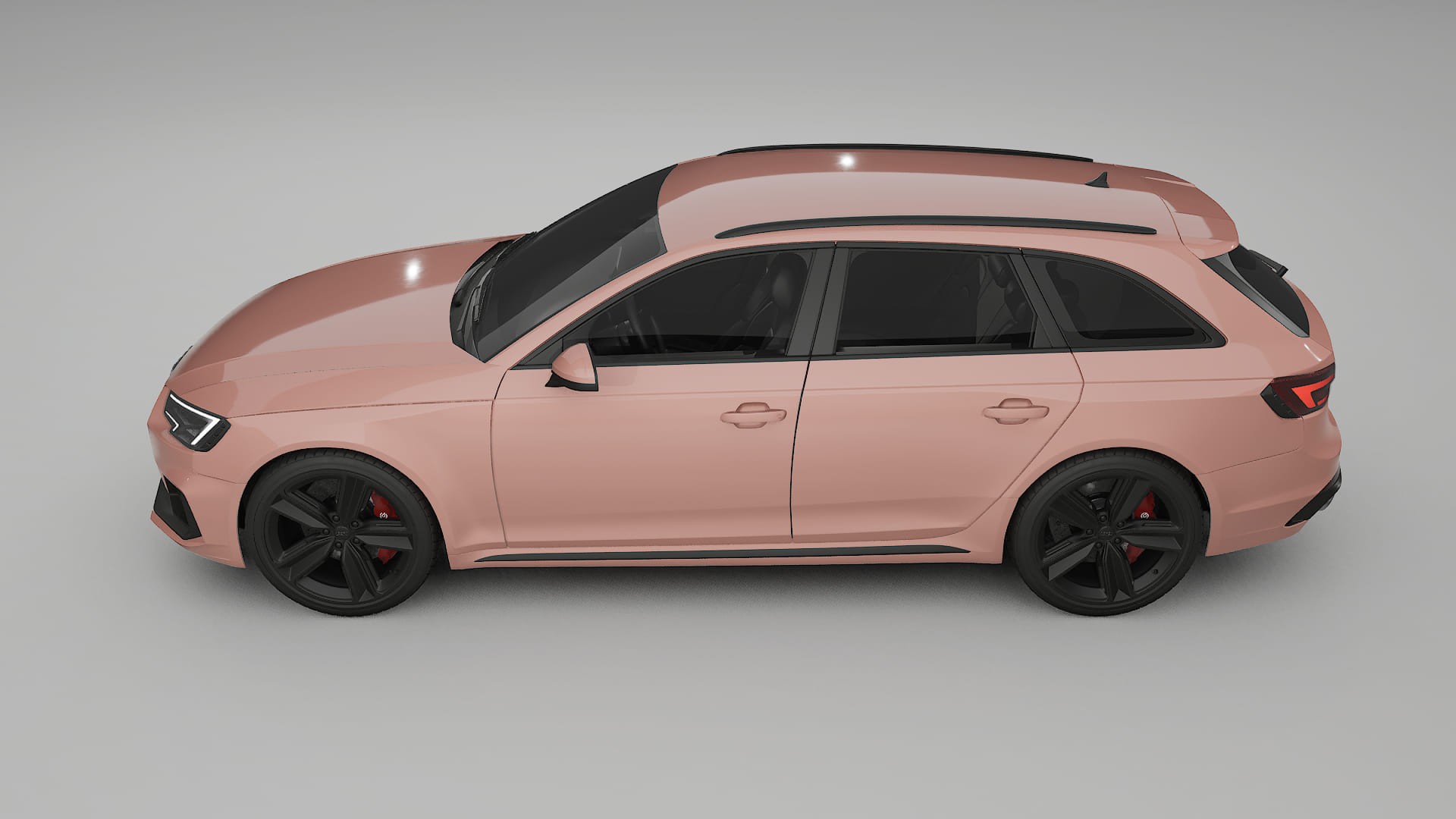 Audi RS4 Avant B9 prefacelift pre LCI Film de Protecție pentru Vopsea TPU | BLUSH PPF cu Schimbare de Culoare – Kit Complet P