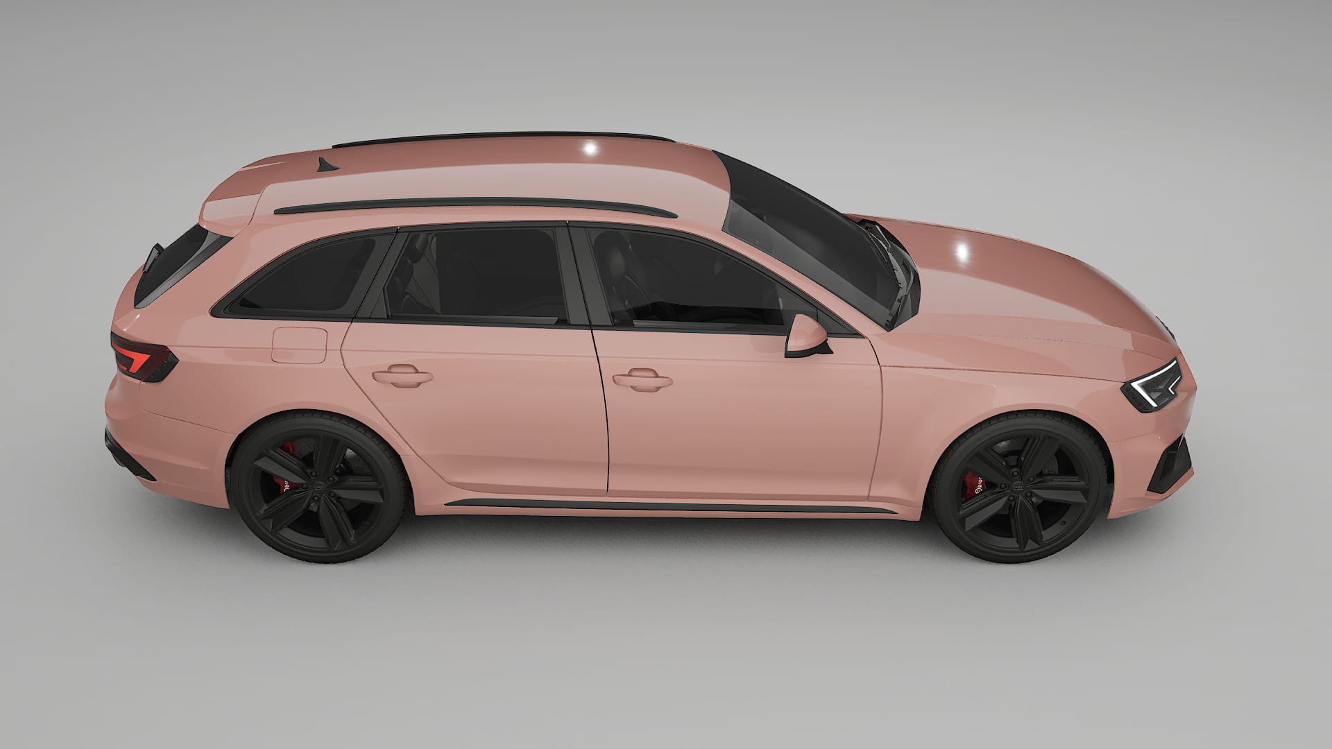 Audi RS4 Avant B9 prefacelift pre LCI Film de Protecție pentru Vopsea TPU | BLUSH PPF cu Schimbare de Culoare – Kit Complet P