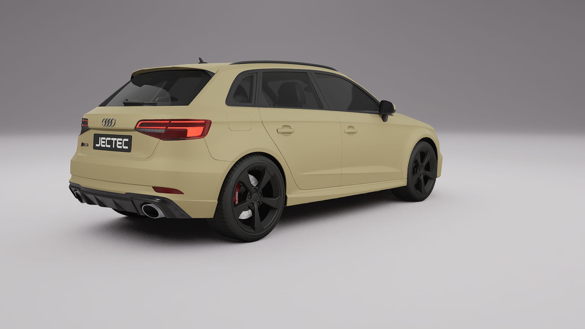 Audi RS3 Sportback 8V facelift LCI Film de Protecție pentru Vopsea TPU | SAND PPF cu Schimbare de Culoare – Kit Complet Prede