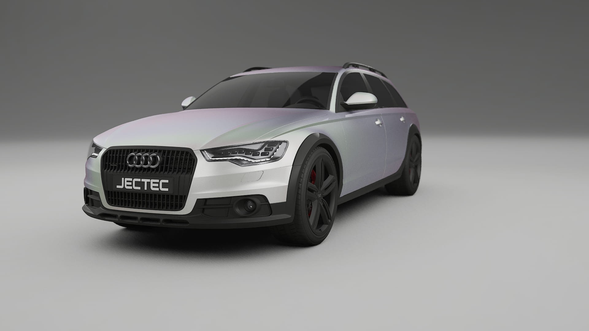 Audi A6 Allroad C7 prefacelift pre LCI Film de Protecție pentru Vopsea TPU | NEBULA PPF cu Schimbare de Culoare – Kit Complet