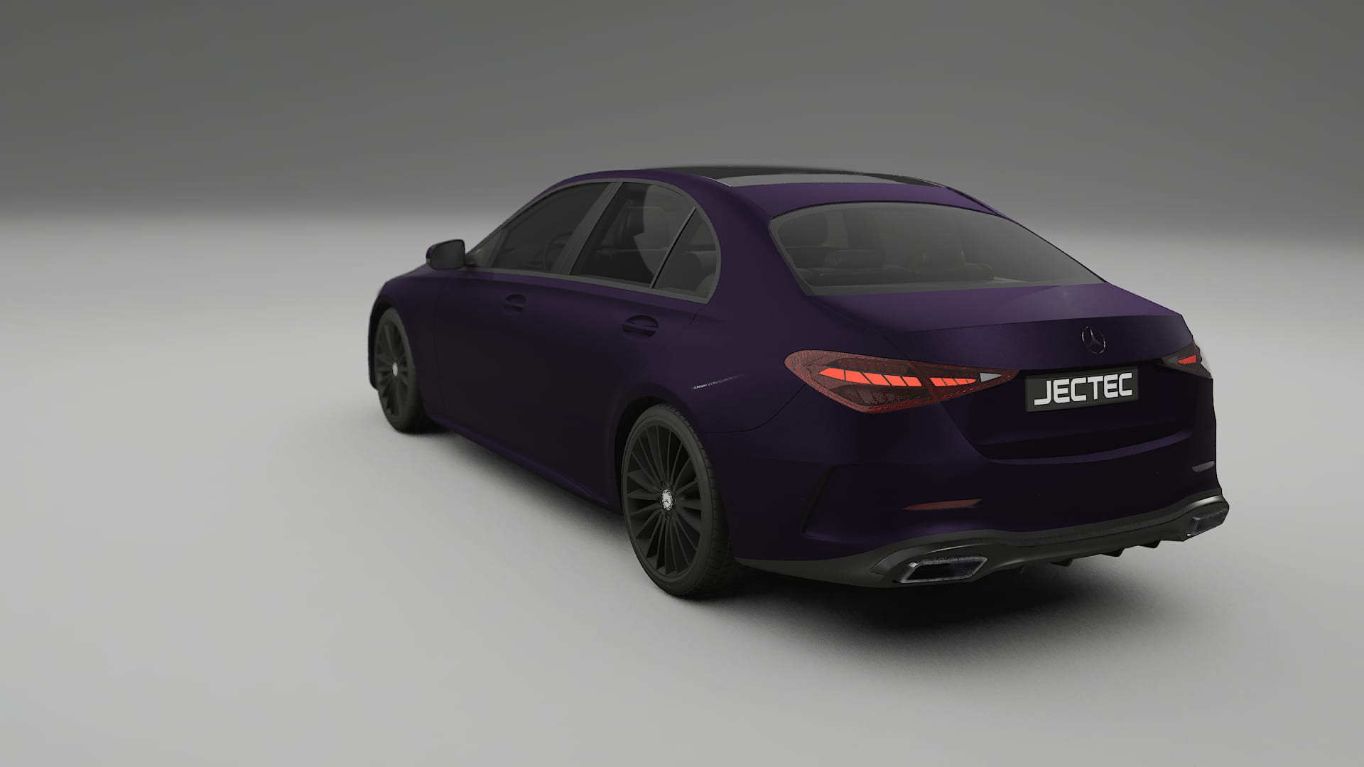 Mercedes C Class W206 Film de Protecție pentru Vopsea TPU | VIOLET PPF cu Schimbare de Culoare – Kit Complet Predecupat