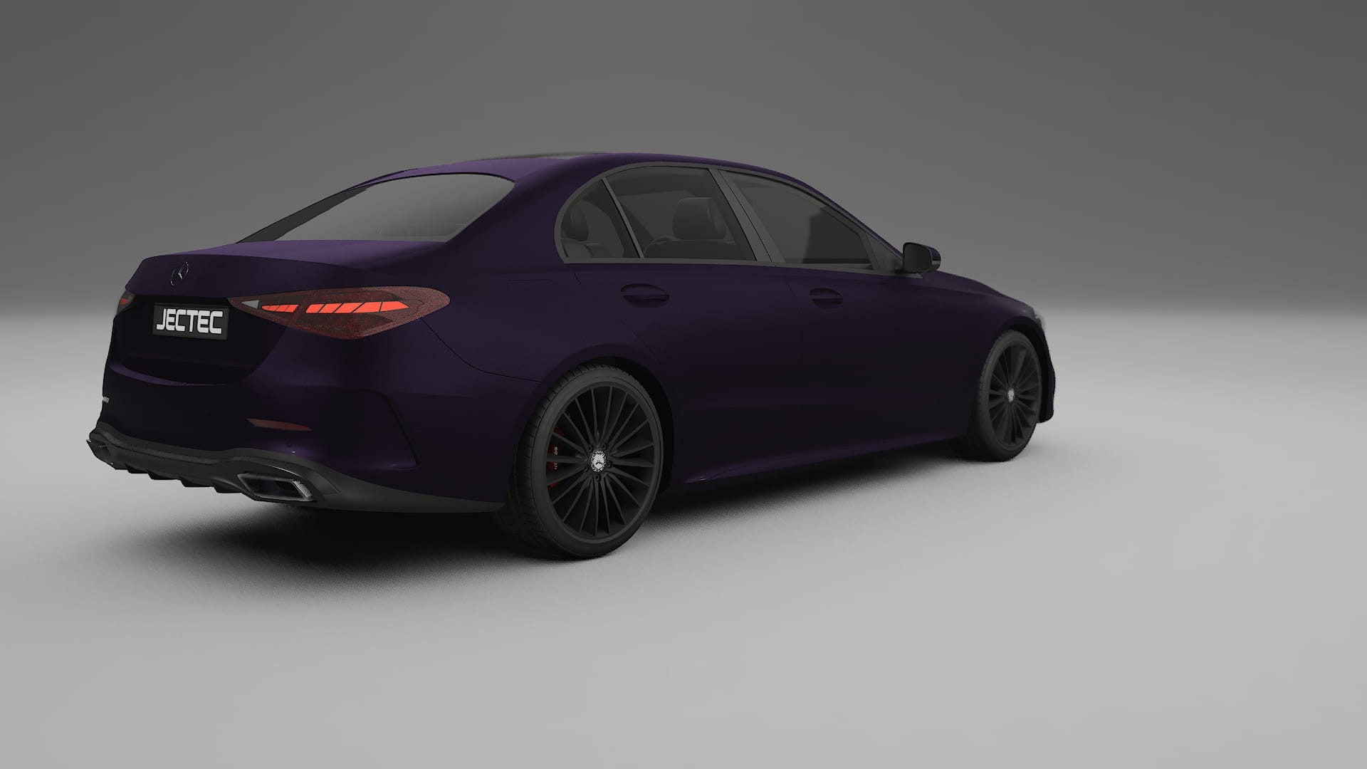 Mercedes C Class W206 Film de Protecție pentru Vopsea TPU | VIOLET PPF cu Schimbare de Culoare – Kit Complet Predecupat