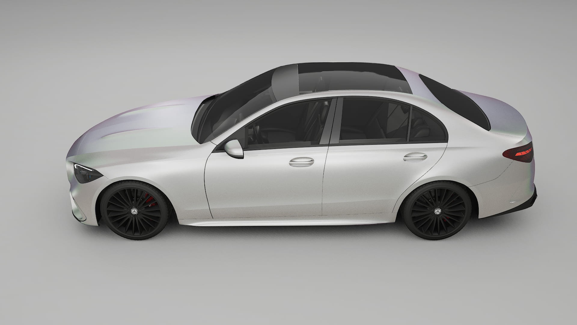 Mercedes C Class W206 Film de Protecție pentru Vopsea TPU | NEBULA PPF cu Schimbare de Culoare – Kit Complet Predecupat