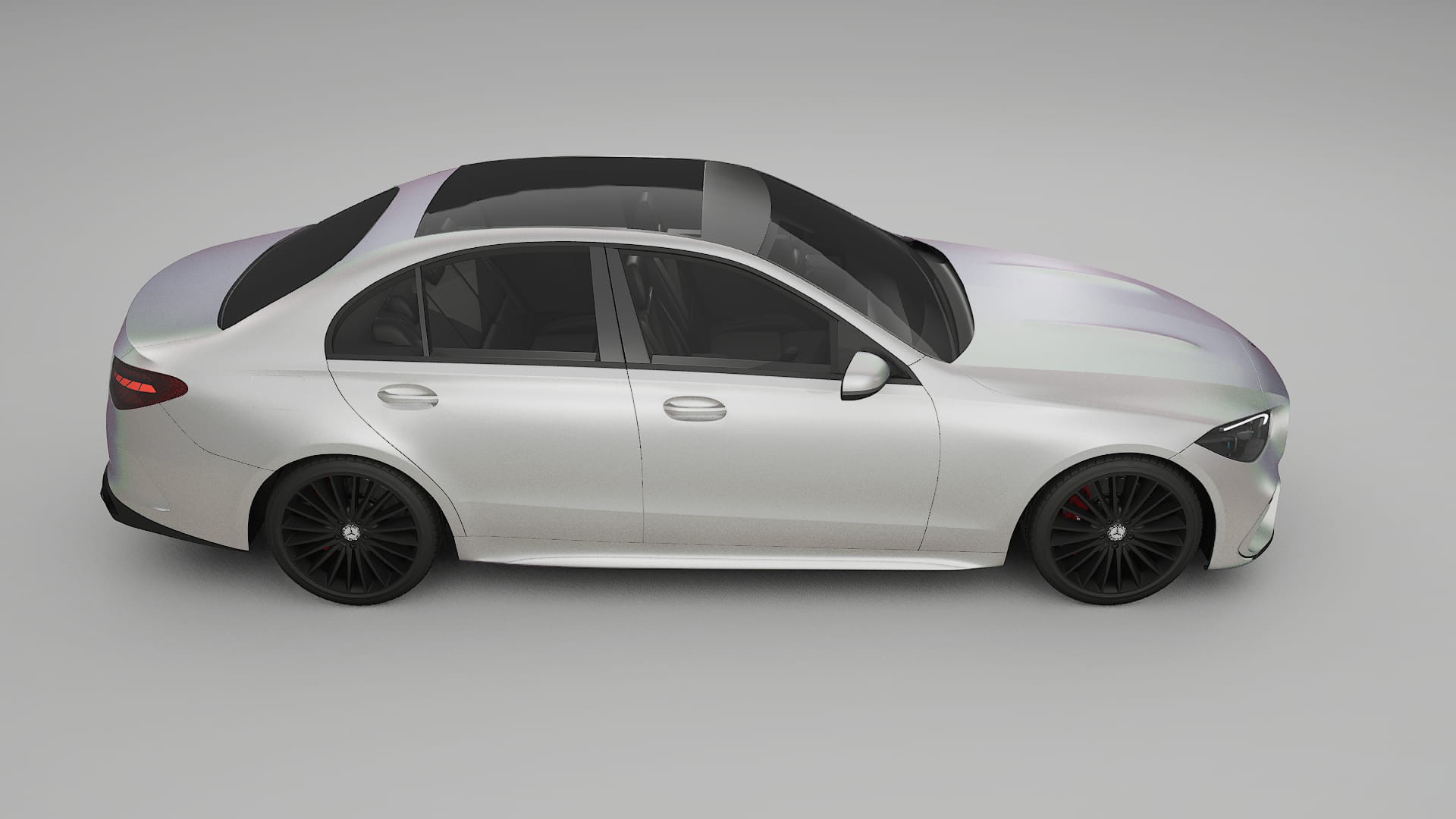 Mercedes C Class W206 Film de Protecție pentru Vopsea TPU | NEBULA PPF cu Schimbare de Culoare – Kit Complet Predecupat