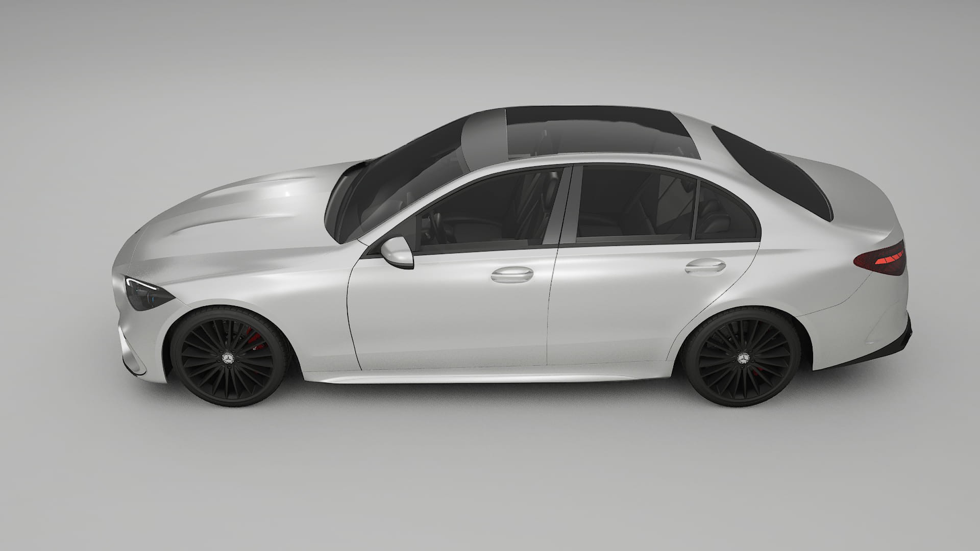 Mercedes C Class W206 Film de Protecție pentru Vopsea TPU | OPAL PPF cu Schimbare de Culoare – Kit Complet Predecupat