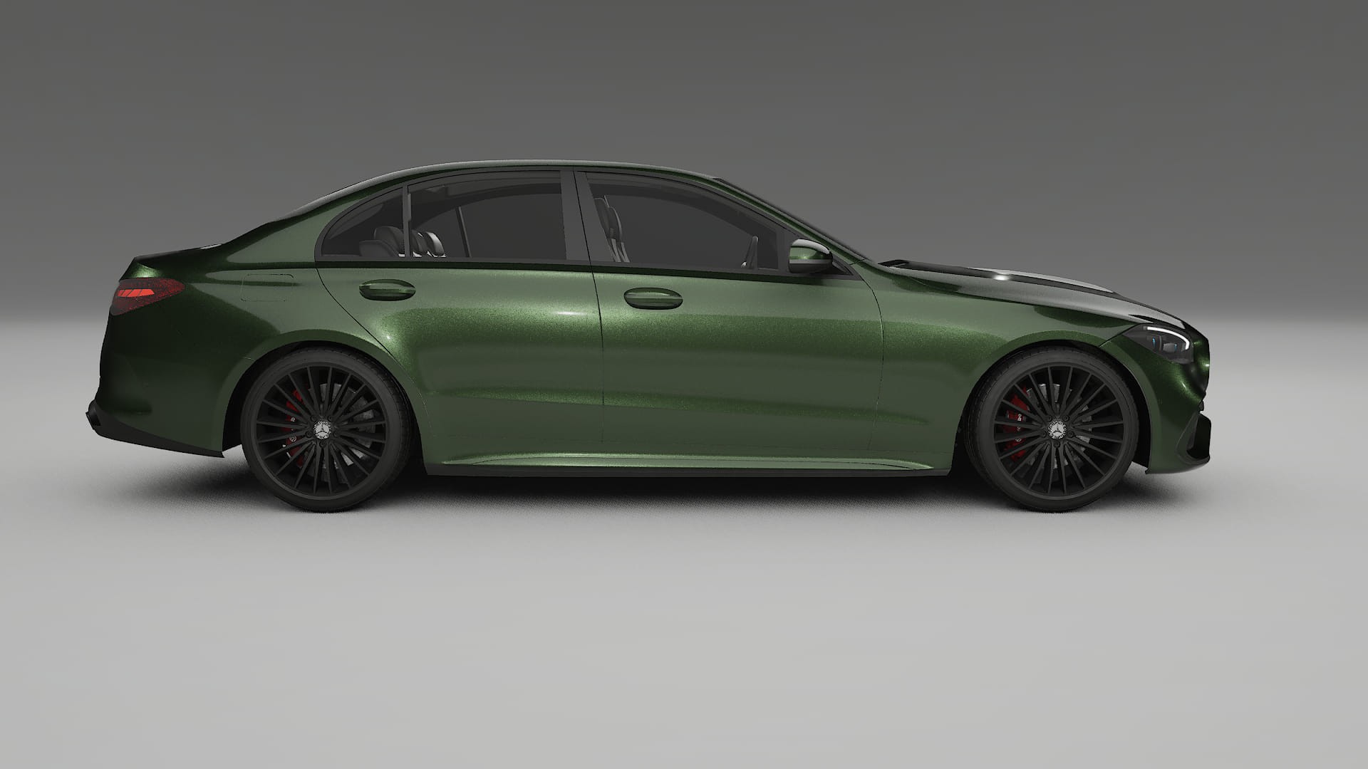 Mercedes C Class W206 Film de Protecție pentru Vopsea TPU | LAGOON PPF cu Schimbare de Culoare – Kit Complet Predecupat