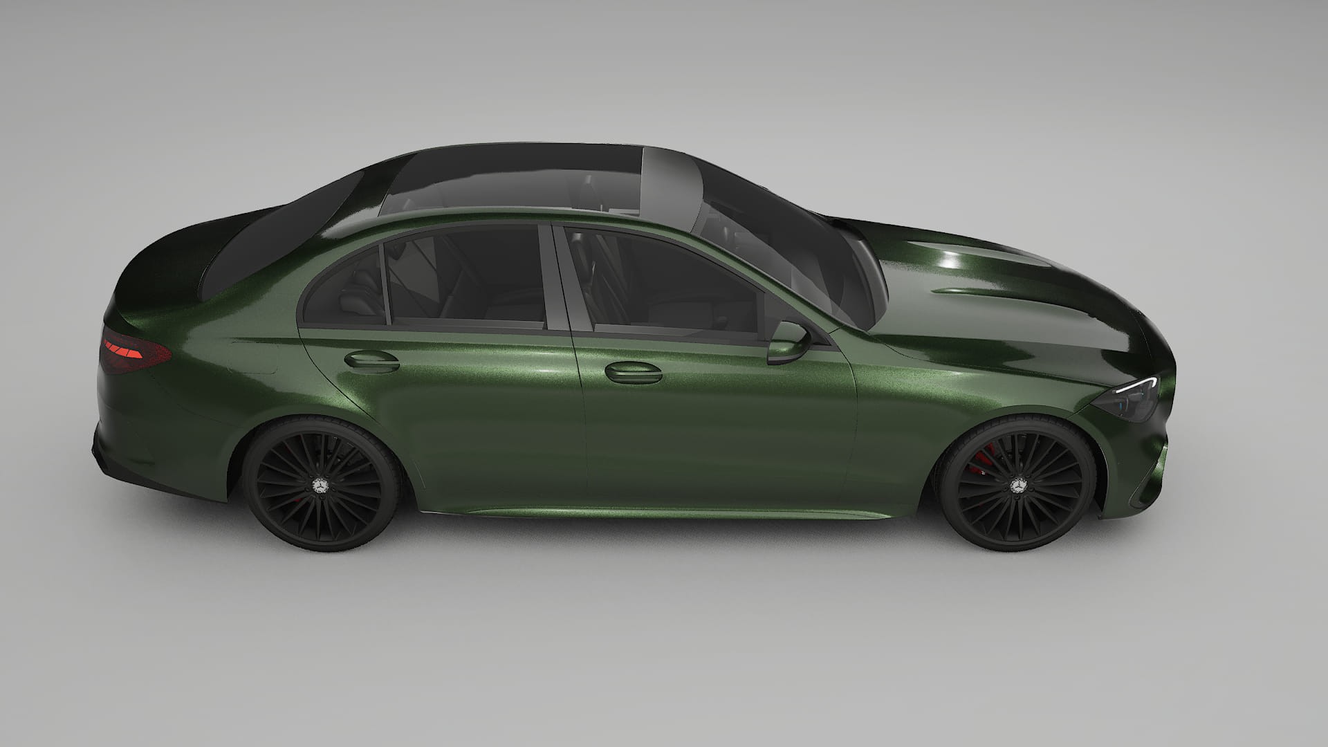 Mercedes C Class W206 Film de Protecție pentru Vopsea TPU | LAGOON PPF cu Schimbare de Culoare – Kit Complet Predecupat