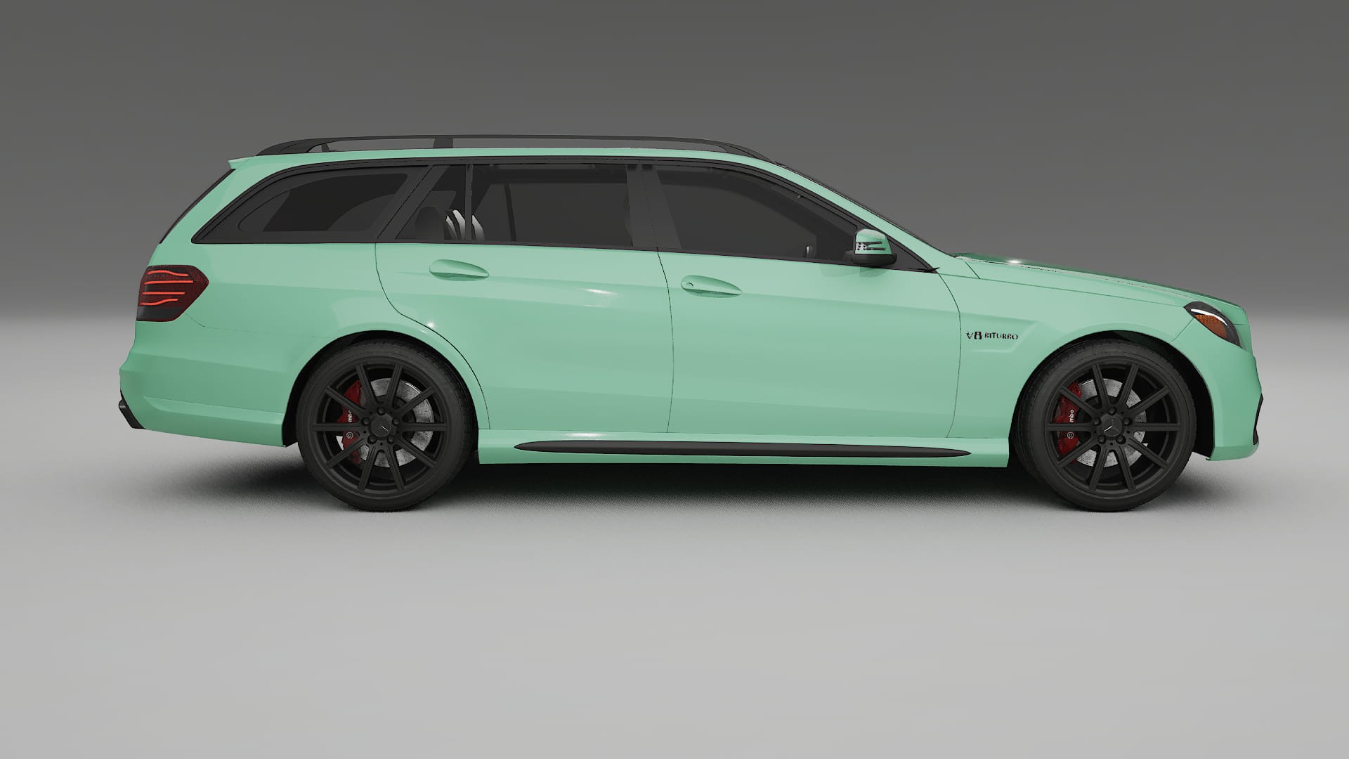 Mercedes E63 AMG Combi W212 facelift LCI Film de Protecție pentru Vopsea TPU | DUSTY PPF cu Schimbare de Culoare – Kit Comple