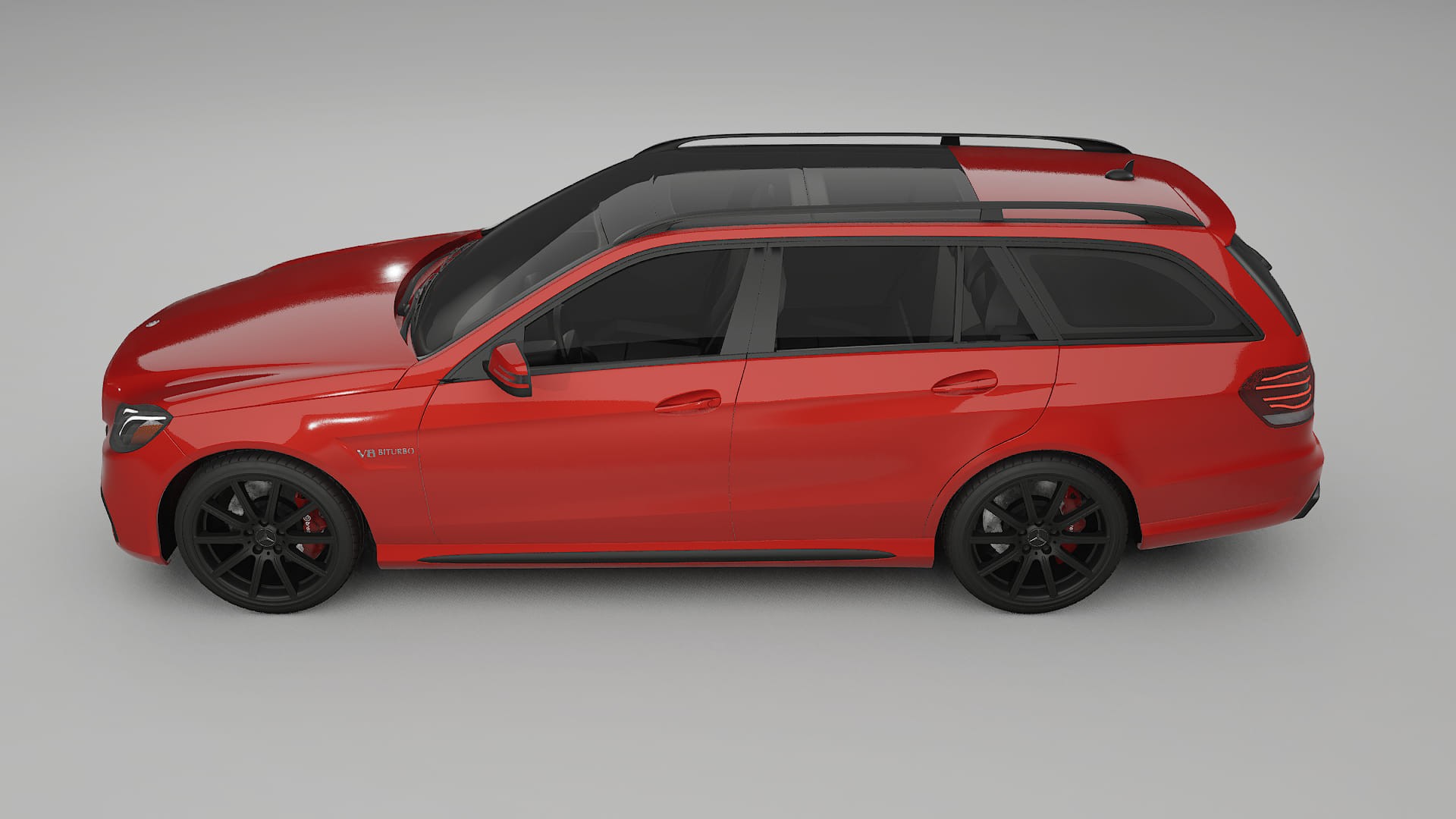 Mercedes E63 AMG Combi W212 facelift LCI Film de Protecție pentru Vopsea TPU | BLAZE PPF cu Schimbare de Culoare – Kit Comple