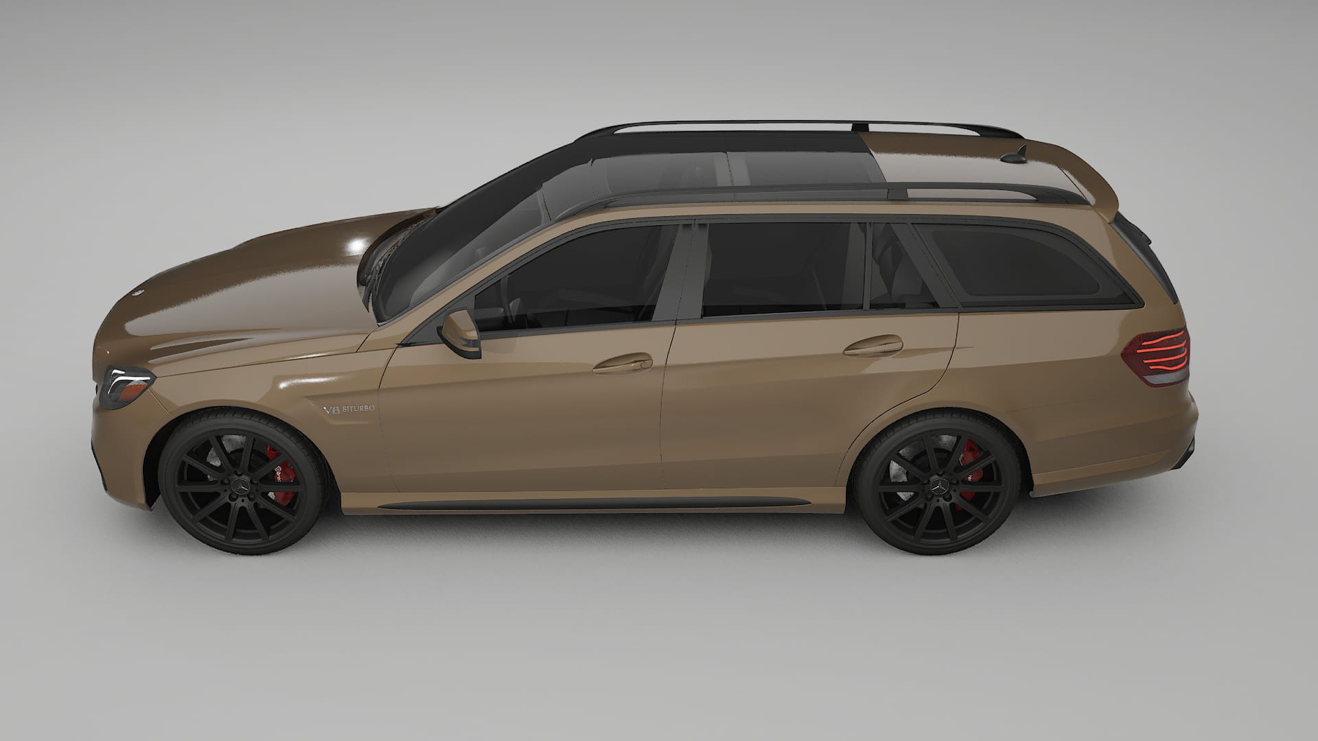 Mercedes E63 AMG Combi W212 facelift LCI Film de Protecție pentru Vopsea TPU | SAHARA PPF cu Schimbare de Culoare – Kit Compl