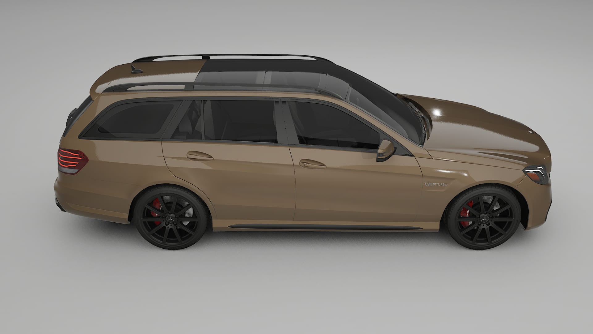 Mercedes E63 AMG Combi W212 facelift LCI Film de Protecție pentru Vopsea TPU | SAHARA PPF cu Schimbare de Culoare – Kit Compl