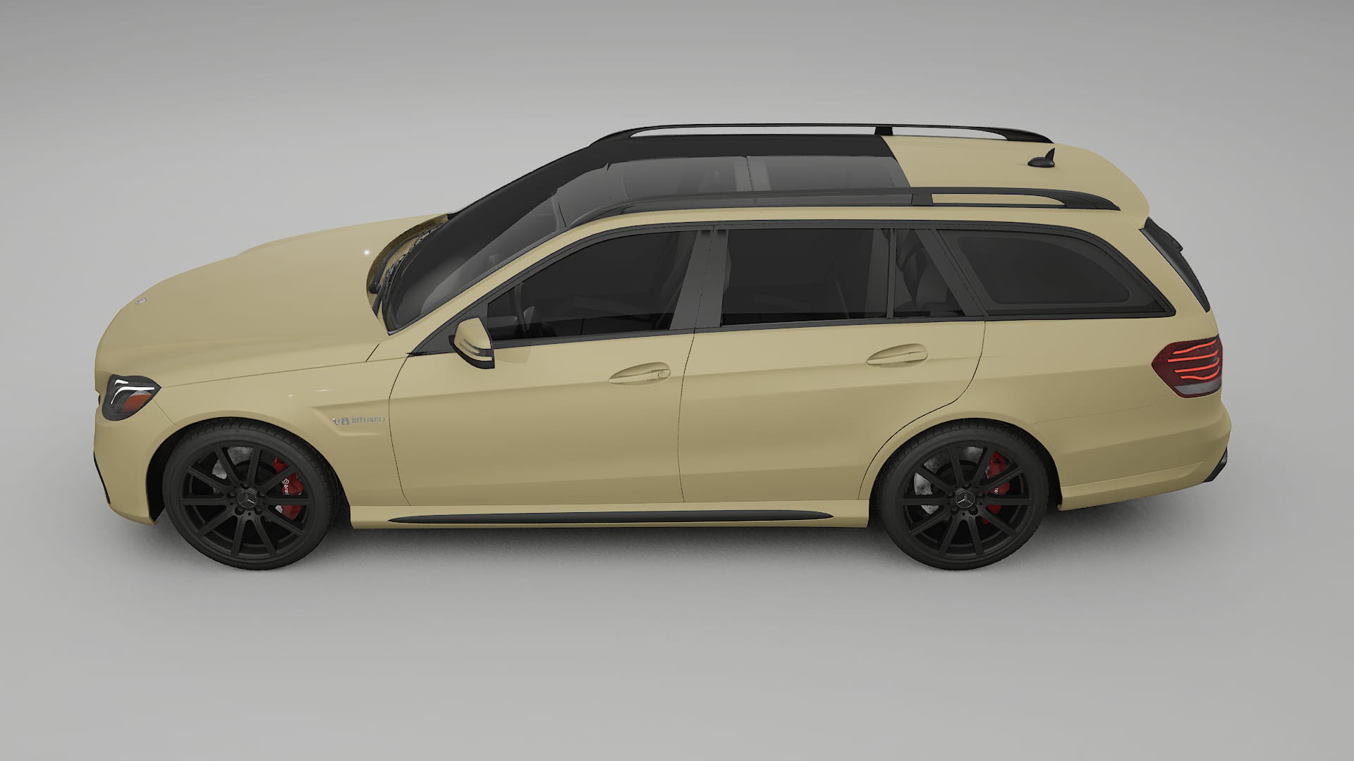 Mercedes E63 AMG Combi W212 facelift LCI Film de Protecție pentru Vopsea TPU | SAND PPF cu Schimbare de Culoare – Kit Complet