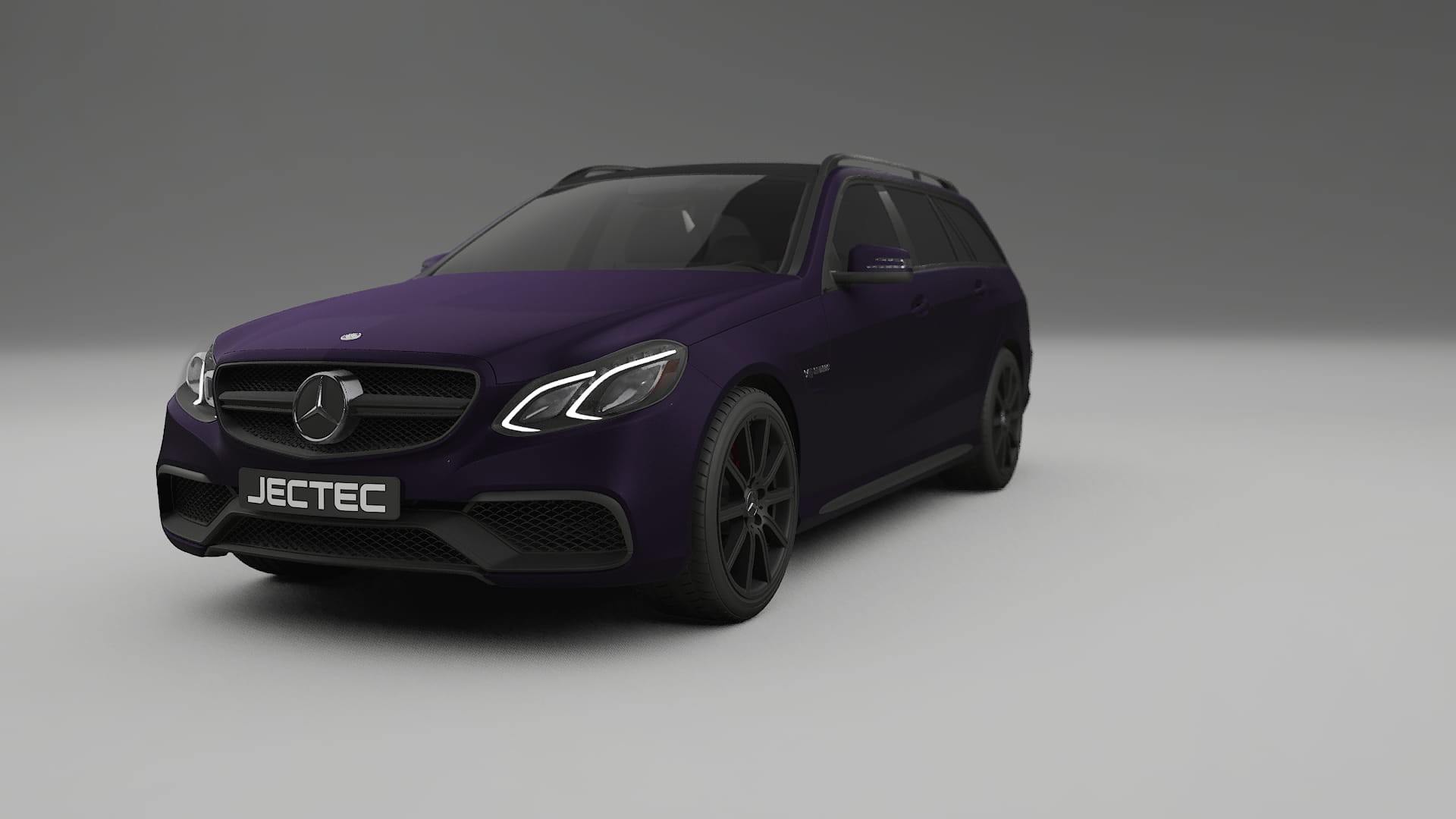 Mercedes E63 AMG Combi W212 facelift LCI Film de Protecție pentru Vopsea TPU | VIOLET PPF cu Schimbare de Culoare – Kit Compl