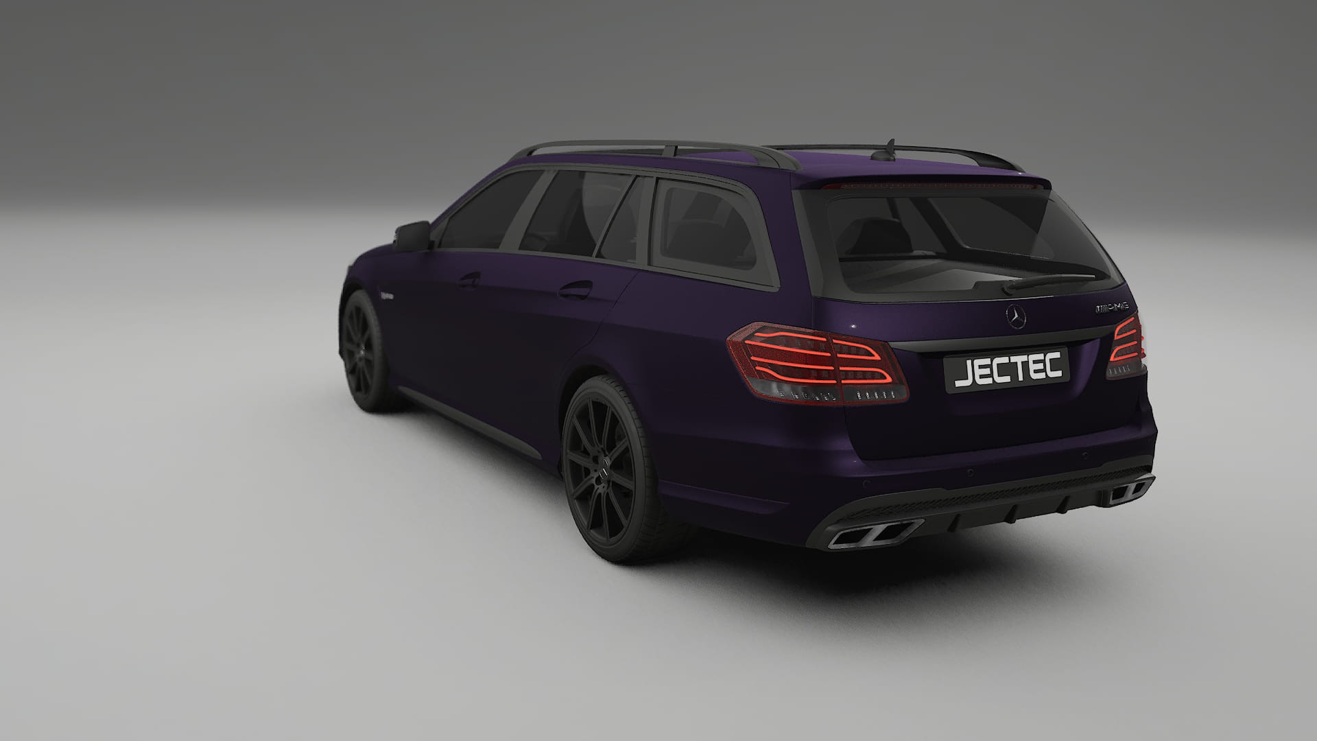 Mercedes E63 AMG Combi W212 facelift LCI Film de Protecție pentru Vopsea TPU | VIOLET PPF cu Schimbare de Culoare – Kit Compl