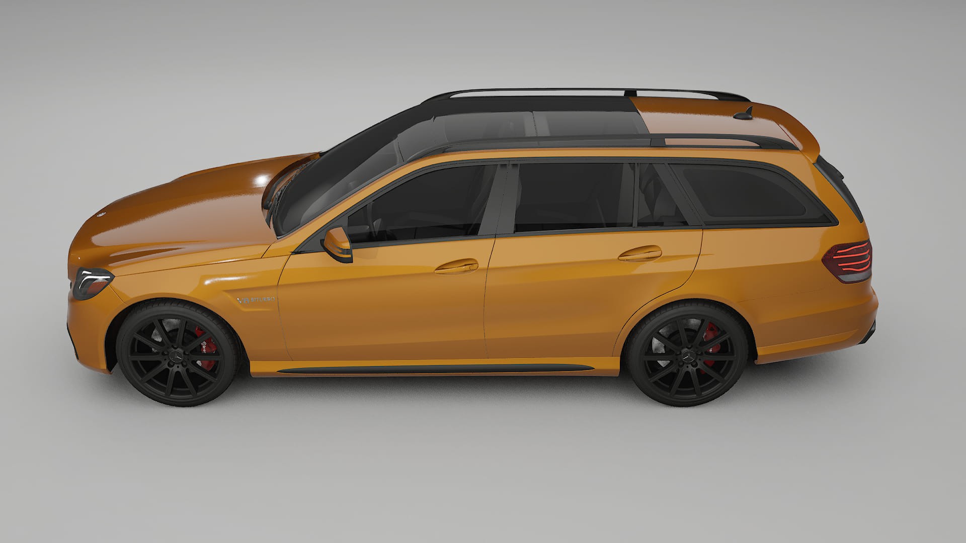 Mercedes E63 AMG Combi W212 facelift LCI Film de Protecție pentru Vopsea TPU | DAISY PPF cu Schimbare de Culoare – Kit Comple