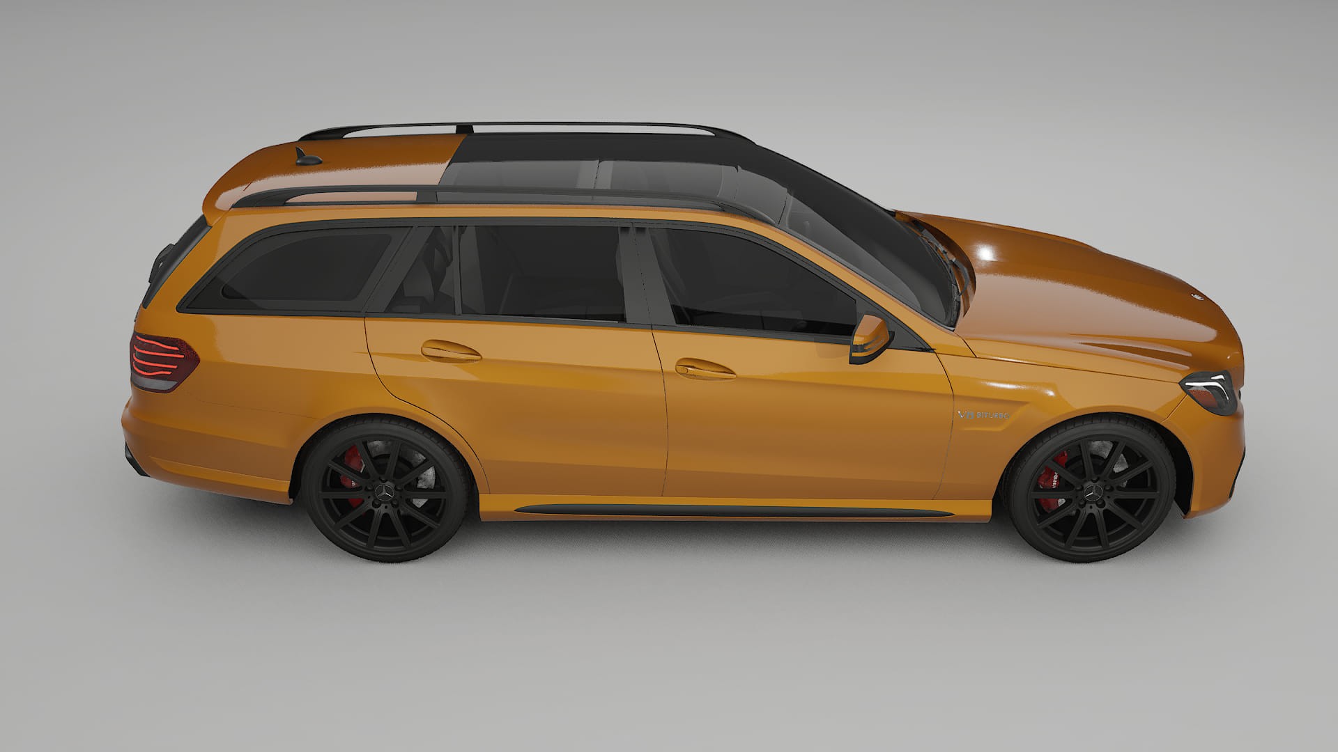 Mercedes E63 AMG Combi W212 facelift LCI Film de Protecție pentru Vopsea TPU | DAISY PPF cu Schimbare de Culoare – Kit Comple