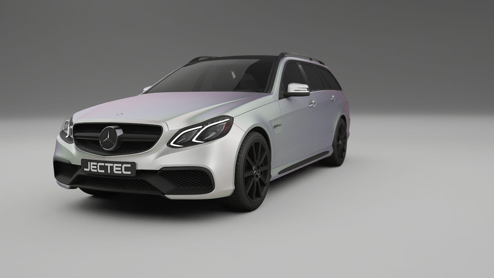 Mercedes E63 AMG Combi W212 facelift LCI Film de Protecție pentru Vopsea TPU | NEBULA PPF cu Schimbare de Culoare – Kit Compl