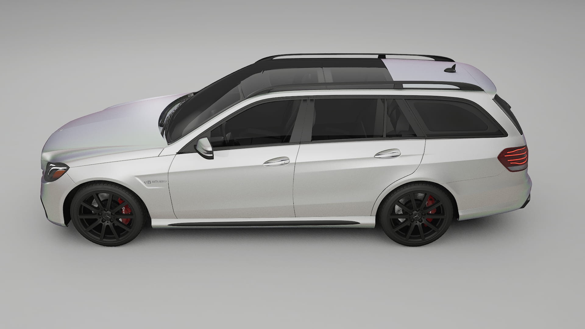 Mercedes E63 AMG Combi W212 facelift LCI Film de Protecție pentru Vopsea TPU | NEBULA PPF cu Schimbare de Culoare – Kit Compl