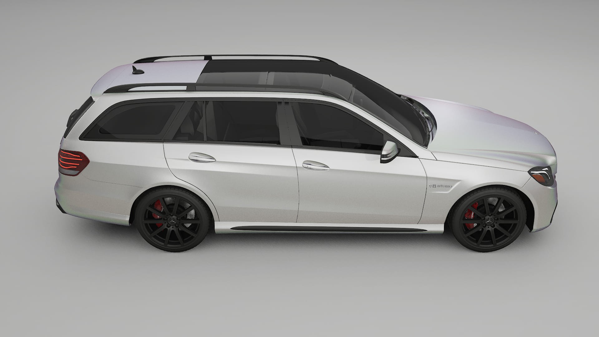 Mercedes E63 AMG Combi W212 facelift LCI Film de Protecție pentru Vopsea TPU | NEBULA PPF cu Schimbare de Culoare – Kit Compl