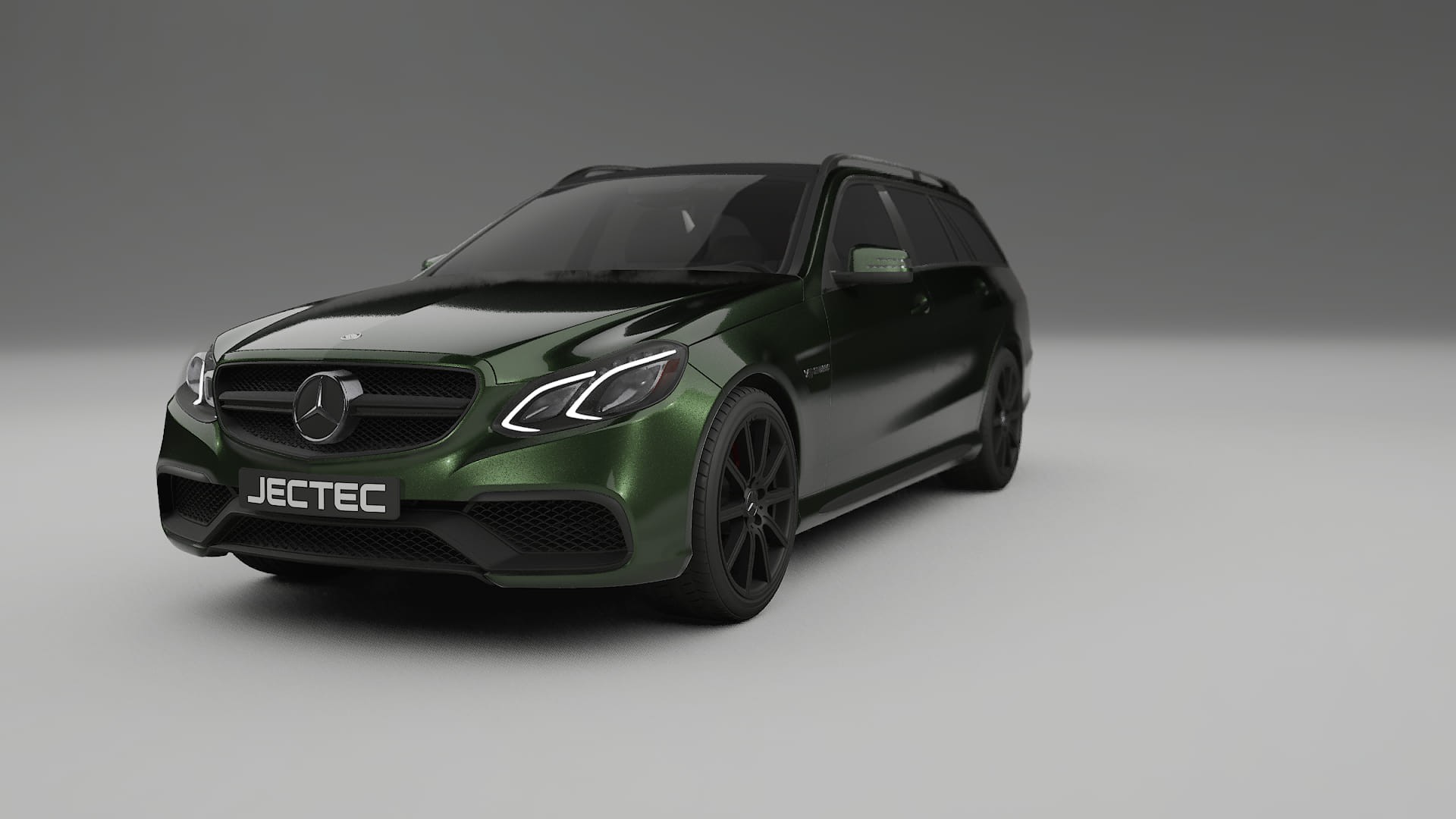 Mercedes E63 AMG Combi W212 facelift LCI Film de Protecție pentru Vopsea TPU | LAGOON PPF cu Schimbare de Culoare – Kit Compl