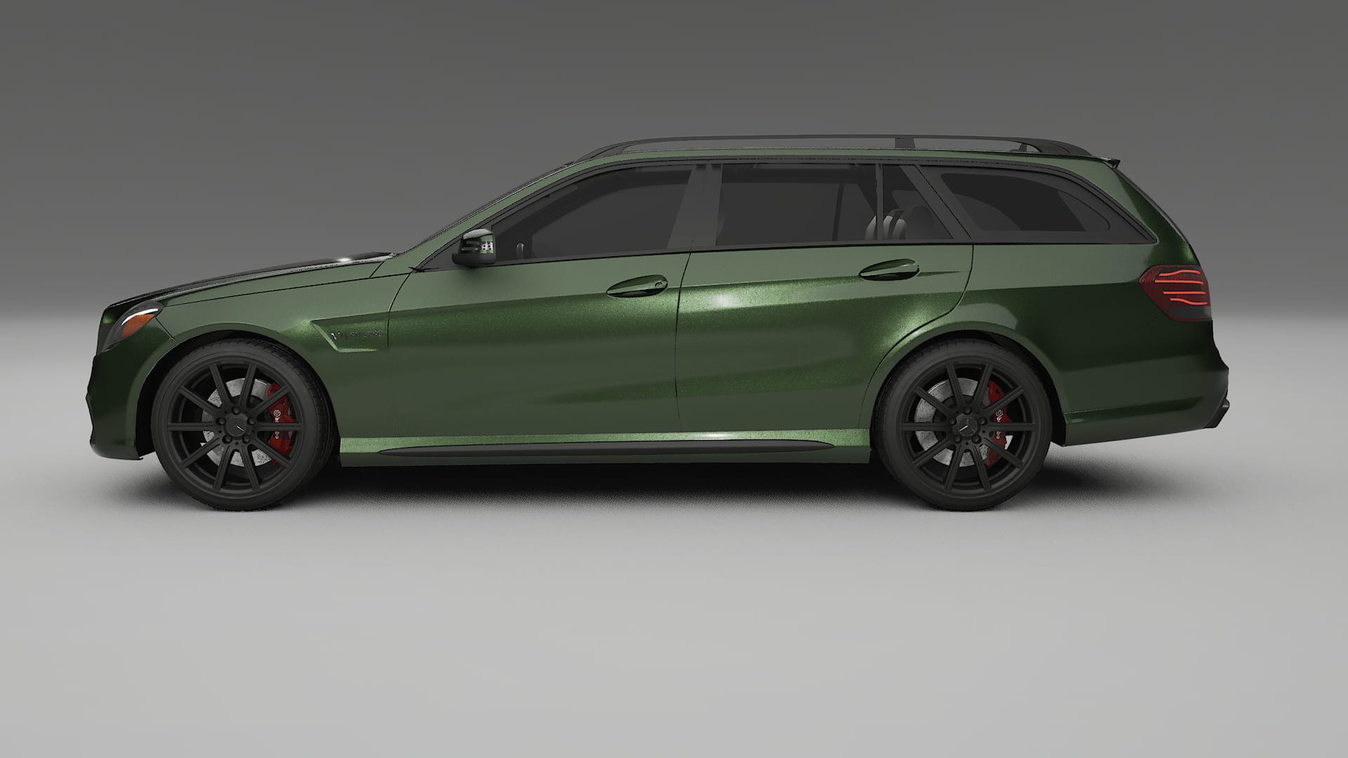 Mercedes E63 AMG Combi W212 facelift LCI Film de Protecție pentru Vopsea TPU | LAGOON PPF cu Schimbare de Culoare – Kit Compl