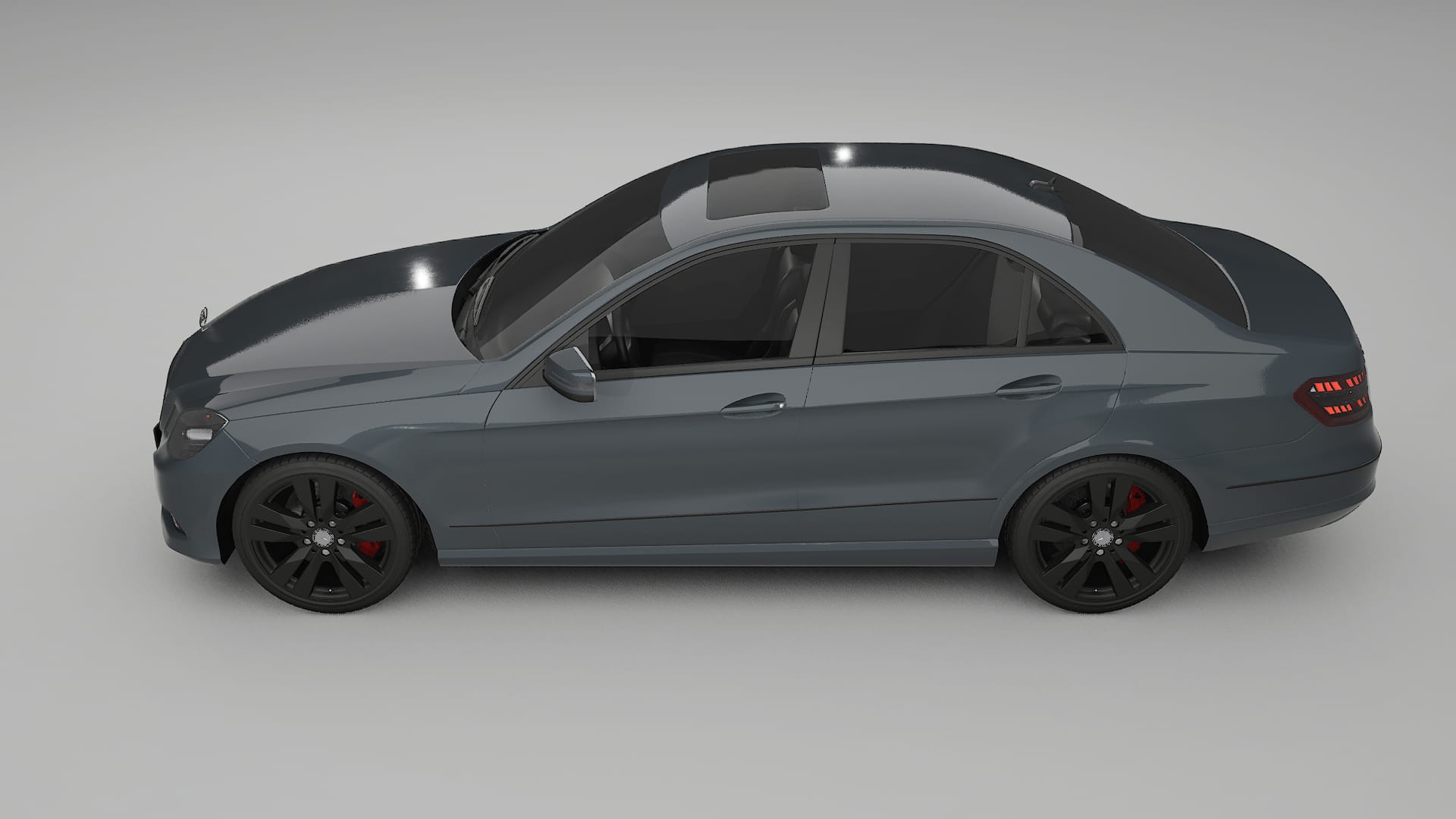 Mercedes E Class Sedan W212 Prefacelift pre LCI Film de Protecție pentru Vopsea TPU | GRANITE PPF cu Schimbare de Culoare – K