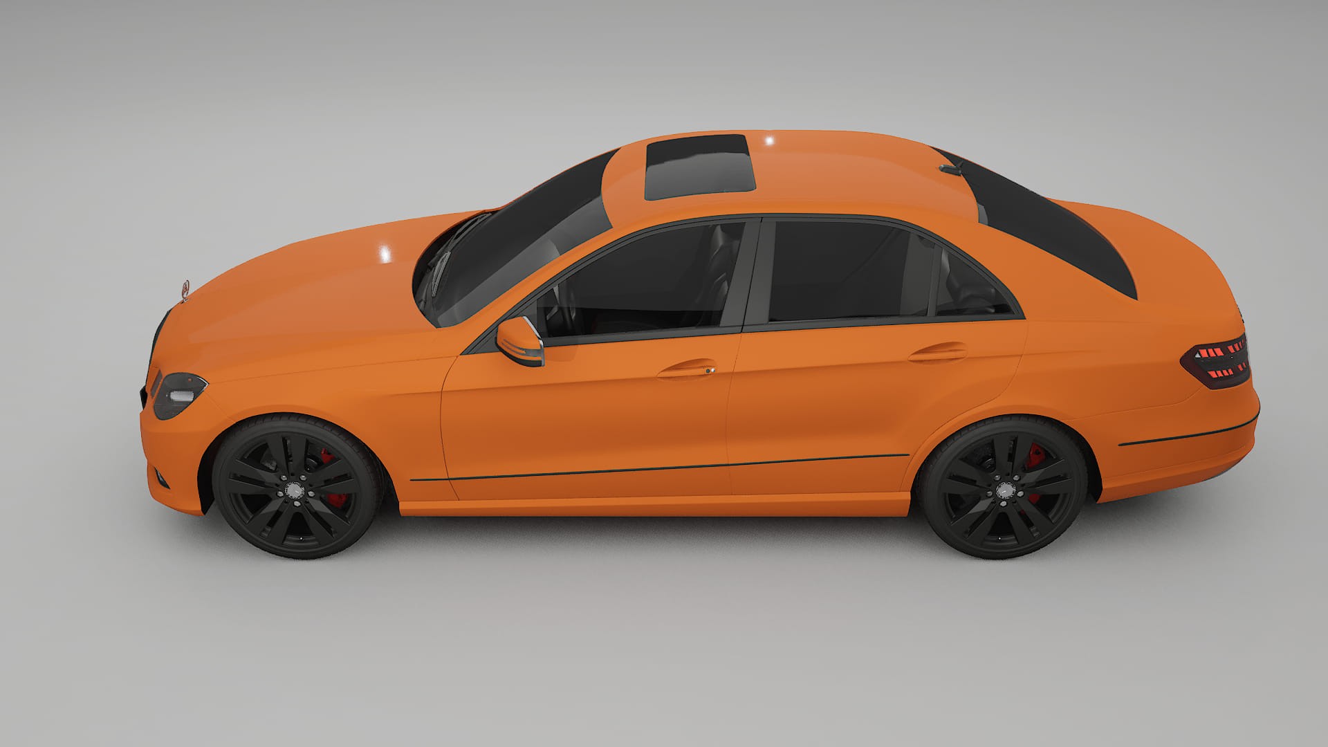 Mercedes E Class Sedan W212 Prefacelift pre LCI Film de Protecție pentru Vopsea TPU | ROCKET PPF cu Schimbare de Culoare – Ki