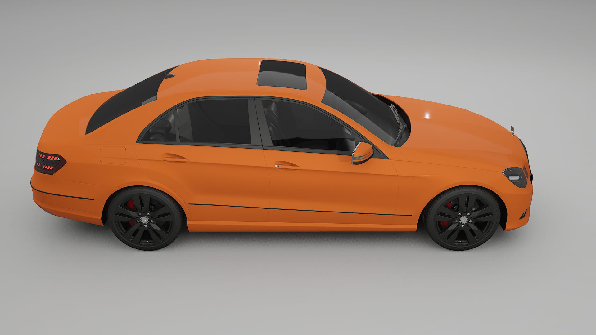 Mercedes E Class Sedan W212 Prefacelift pre LCI Film de Protecție pentru Vopsea TPU | ROCKET PPF cu Schimbare de Culoare – Ki