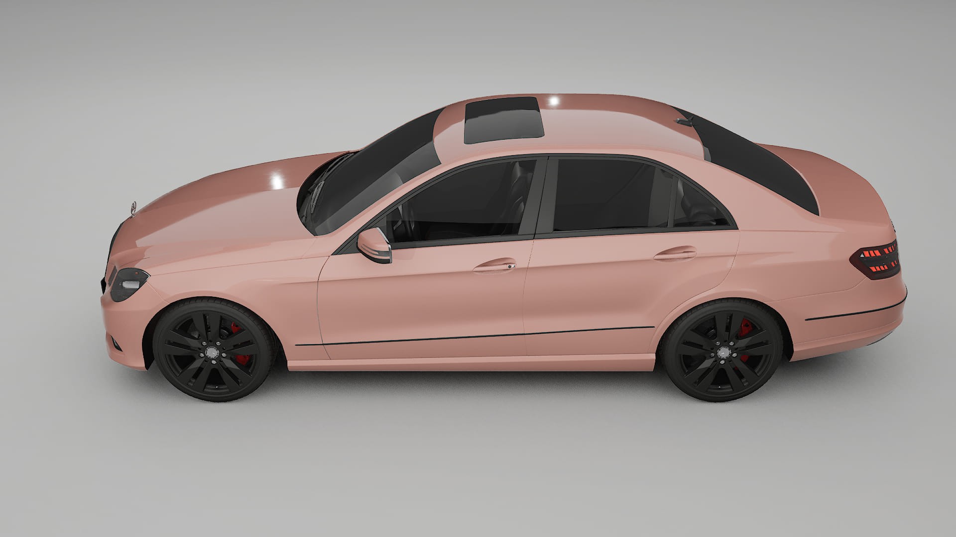 Mercedes E Class Sedan W212 Prefacelift pre LCI Film de Protecție pentru Vopsea TPU | BLUSH PPF cu Schimbare de Culoare – Kit