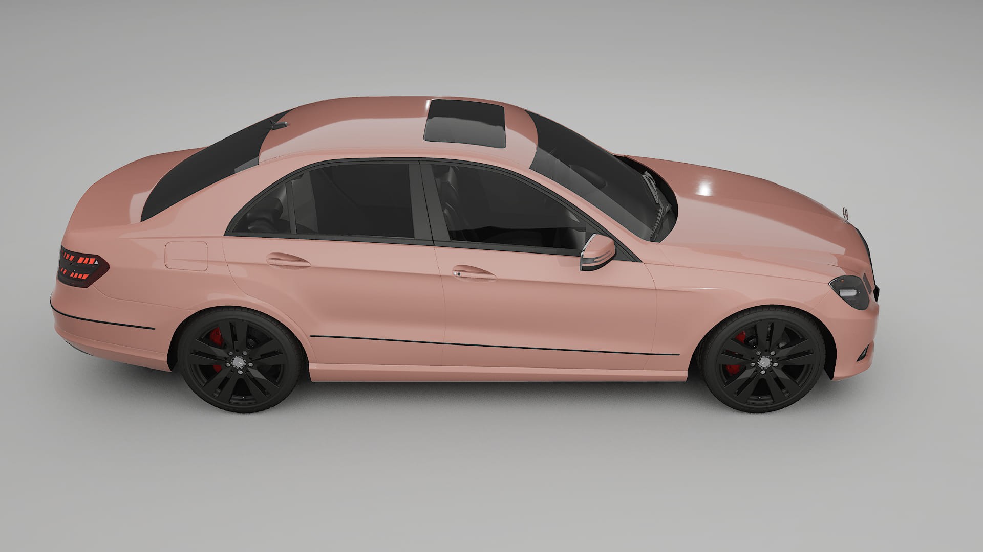 Mercedes E Class Sedan W212 Prefacelift pre LCI Film de Protecție pentru Vopsea TPU | BLUSH PPF cu Schimbare de Culoare – Kit