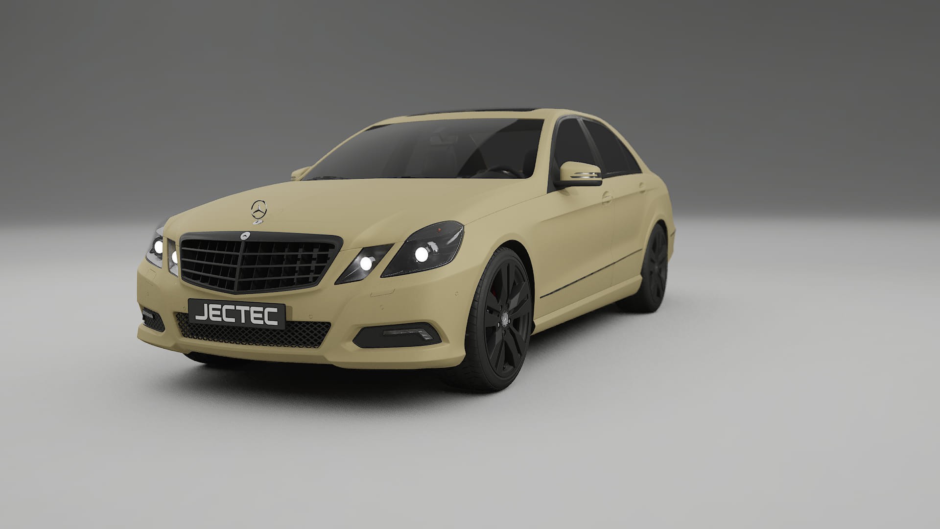 Mercedes E Class Sedan W212 Prefacelift pre LCI Film de Protecție pentru Vopsea TPU | SAND PPF cu Schimbare de Culoare – Kit 