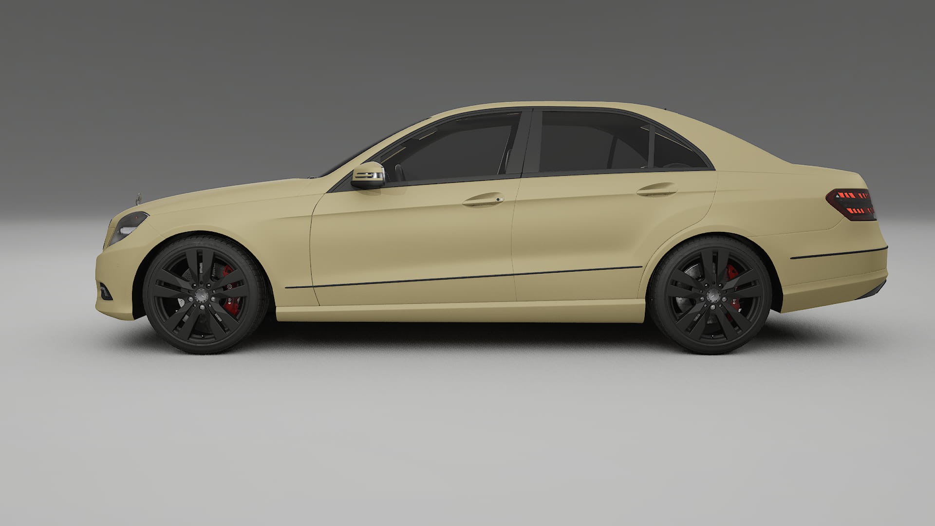 Mercedes E Class Sedan W212 Prefacelift pre LCI Film de Protecție pentru Vopsea TPU | SAND PPF cu Schimbare de Culoare – Kit 