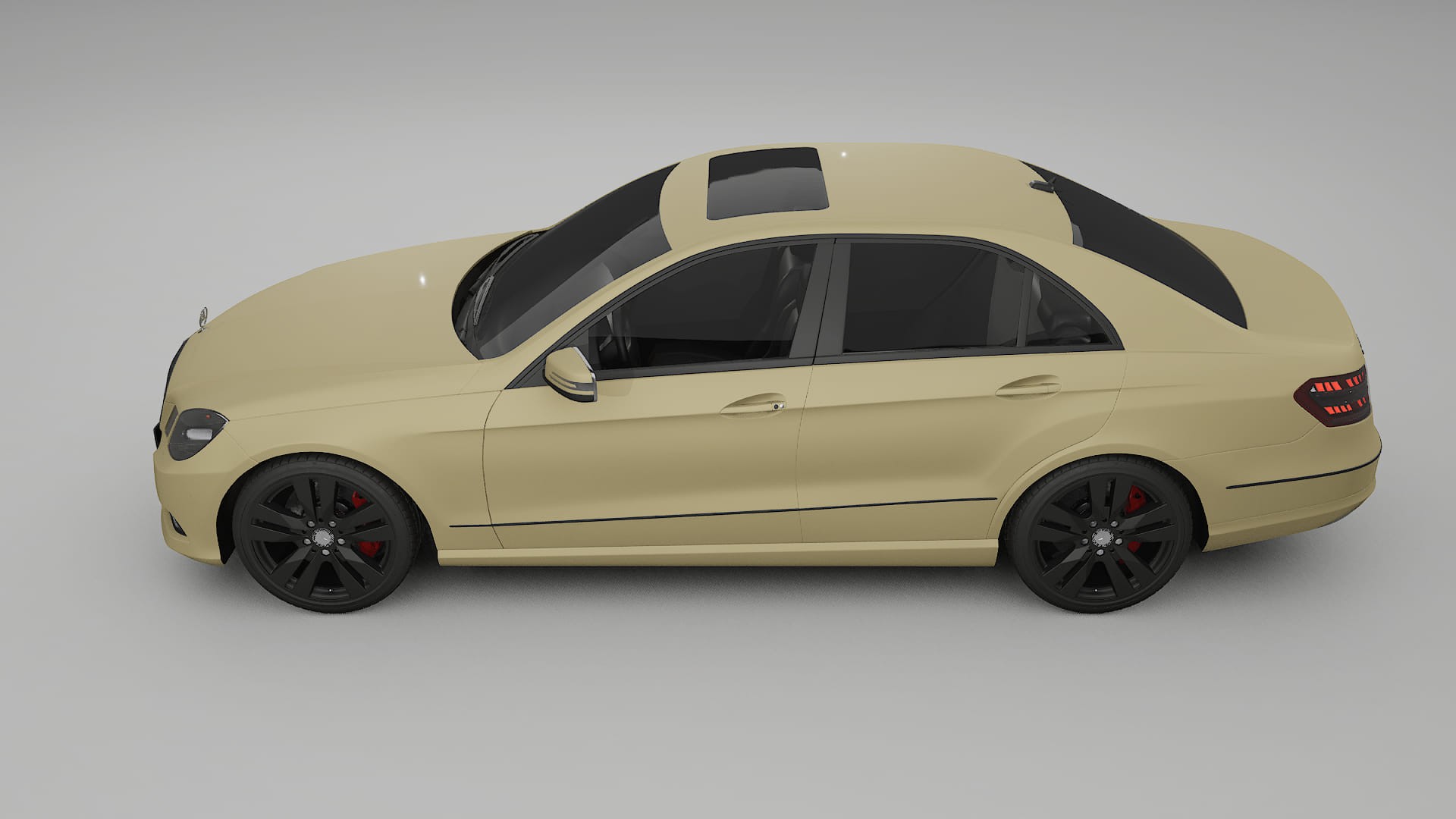 Mercedes E Class Sedan W212 Prefacelift pre LCI Film de Protecție pentru Vopsea TPU | SAND PPF cu Schimbare de Culoare – Kit 