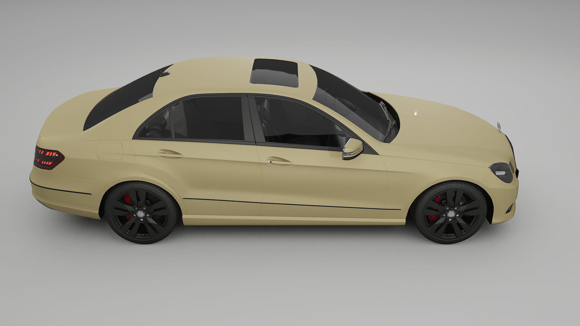 Mercedes E Class Sedan W212 Prefacelift pre LCI Film de Protecție pentru Vopsea TPU | SAND PPF cu Schimbare de Culoare – Kit 