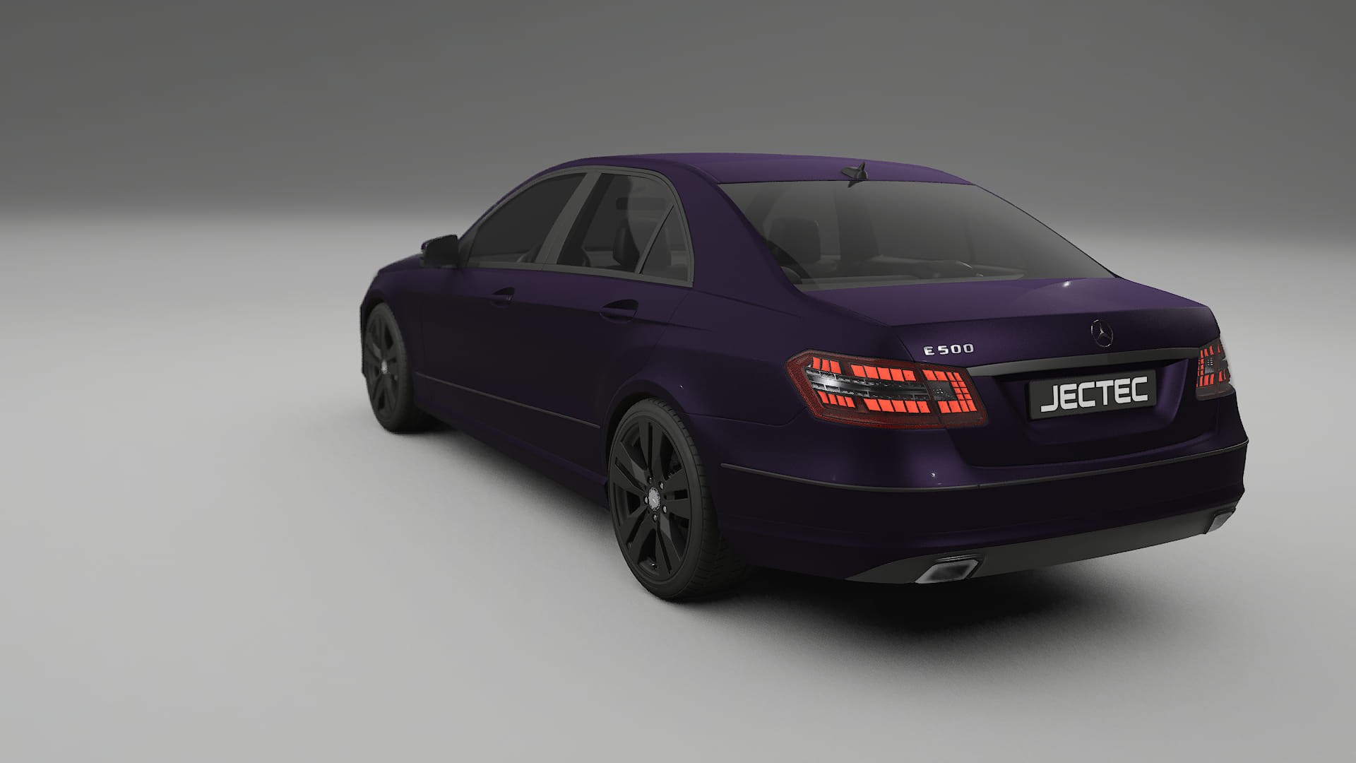 Mercedes E Class Sedan W212 Prefacelift pre LCI Film de Protecție pentru Vopsea TPU | VIOLET PPF cu Schimbare de Culoare – Ki