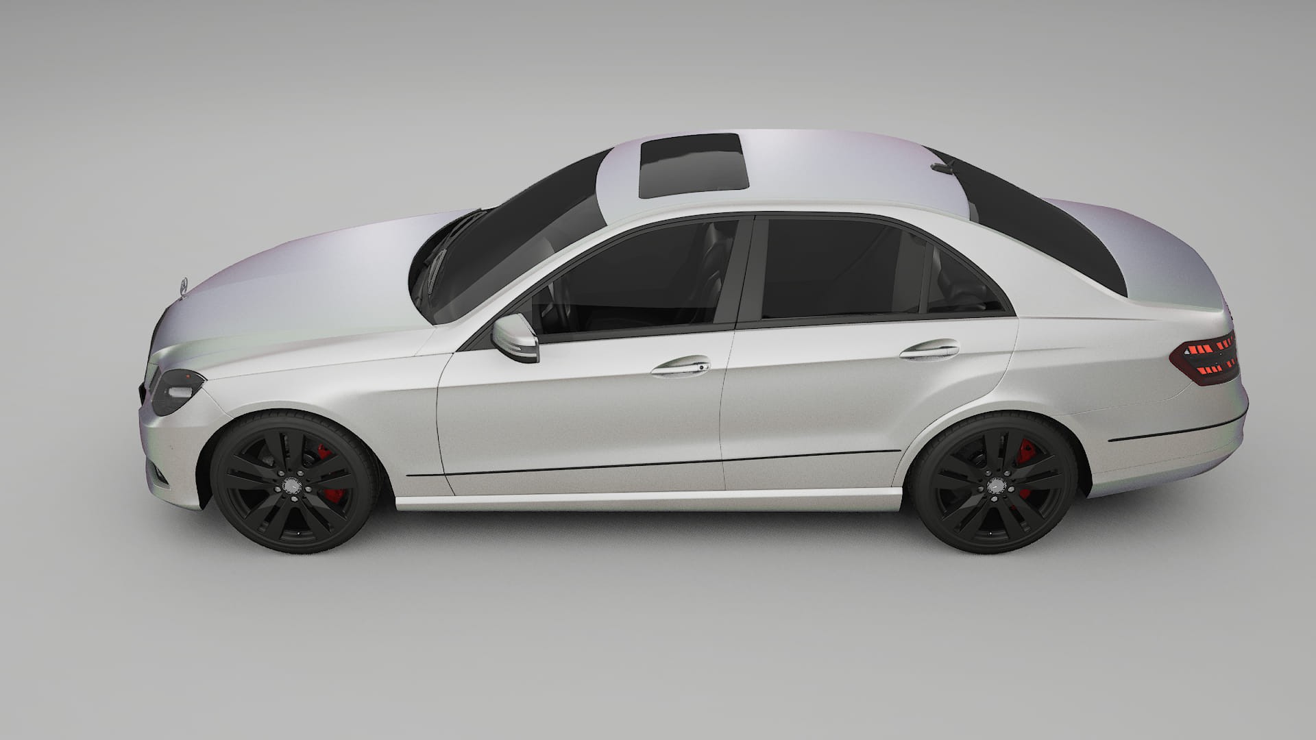 Mercedes E Class Sedan W212 Prefacelift pre LCI Film de Protecție pentru Vopsea TPU | NEBULA PPF cu Schimbare de Culoare – Ki