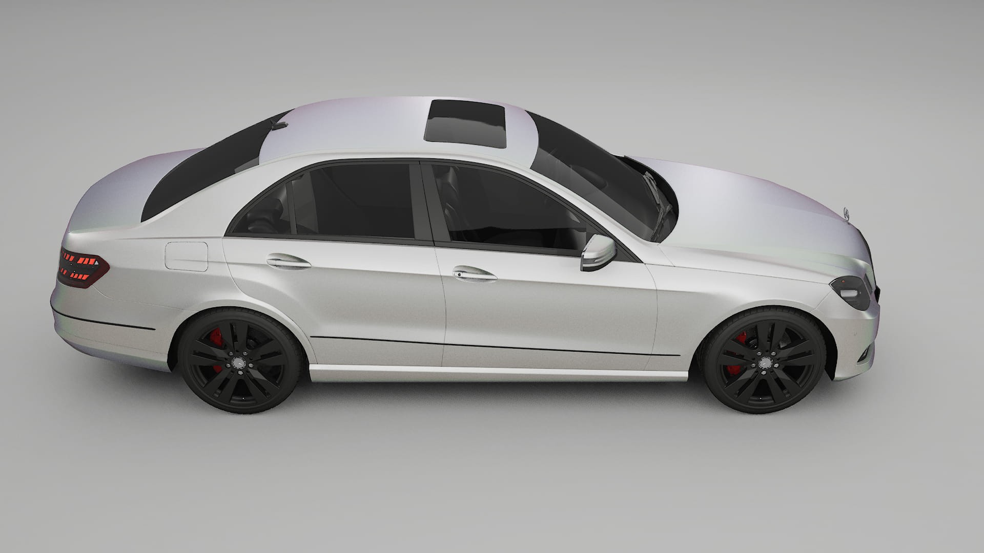 Mercedes E Class Sedan W212 Prefacelift pre LCI Film de Protecție pentru Vopsea TPU | NEBULA PPF cu Schimbare de Culoare – Ki