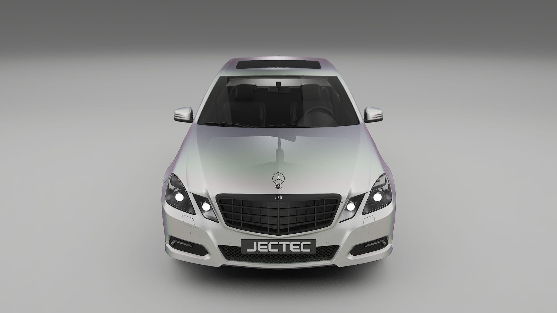 Mercedes E Class Sedan W212 Prefacelift pre LCI Film de Protecție pentru Vopsea TPU | NEBULA PPF cu Schimbare de Culoare – Ki