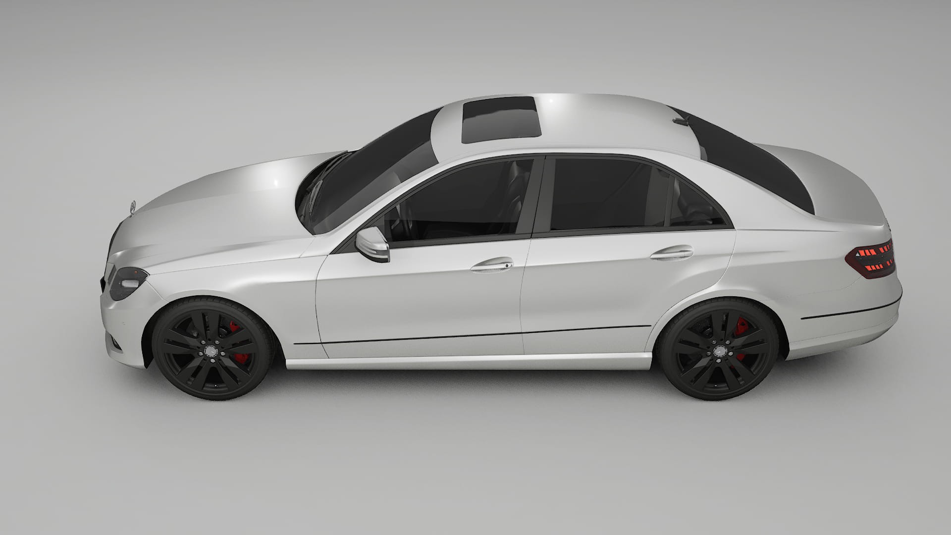 Mercedes E Class Sedan W212 Prefacelift pre LCI Film de Protecție pentru Vopsea TPU | OPAL PPF cu Schimbare de Culoare – Kit 