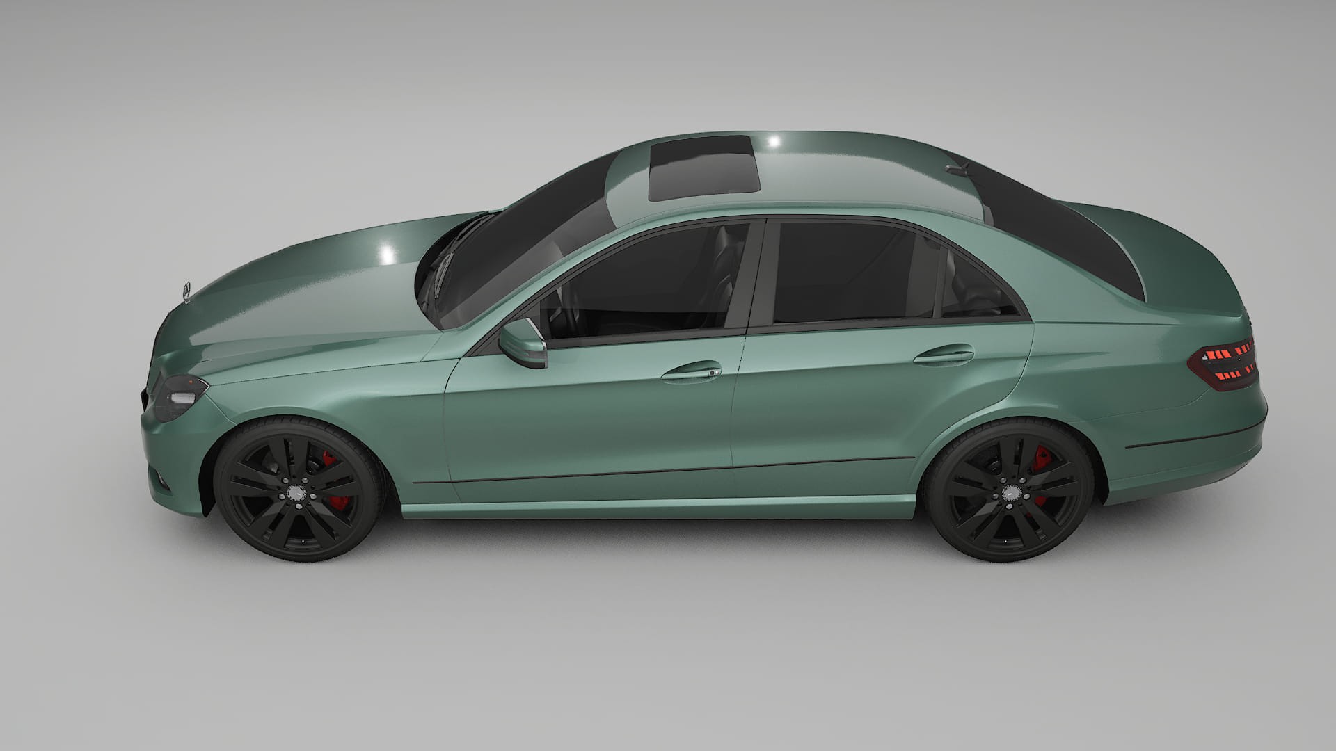 Mercedes E Class Sedan W212 Prefacelift pre LCI Film de Protecție pentru Vopsea TPU | EVERGREEN PPF cu Schimbare de Culoare –