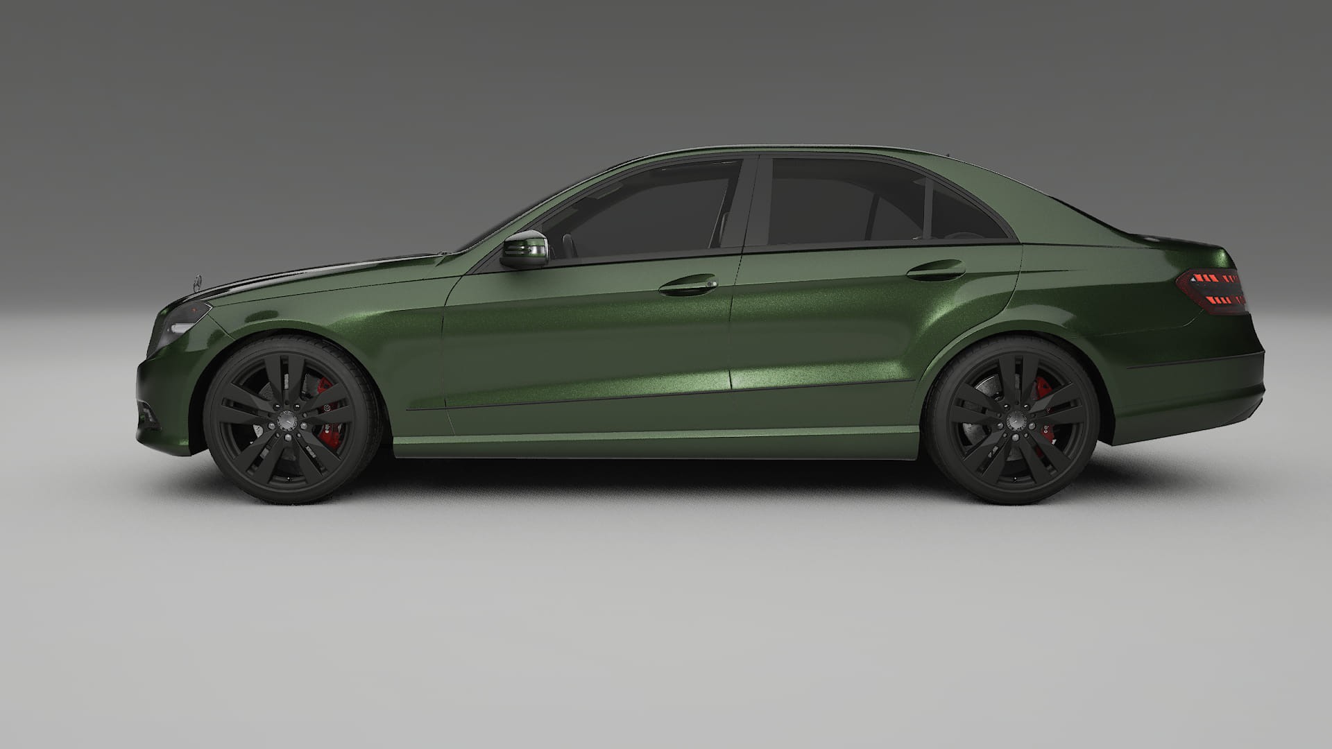 Mercedes E Class Sedan W212 Prefacelift pre LCI Film de Protecție pentru Vopsea TPU | LAGOON PPF cu Schimbare de Culoare – Ki