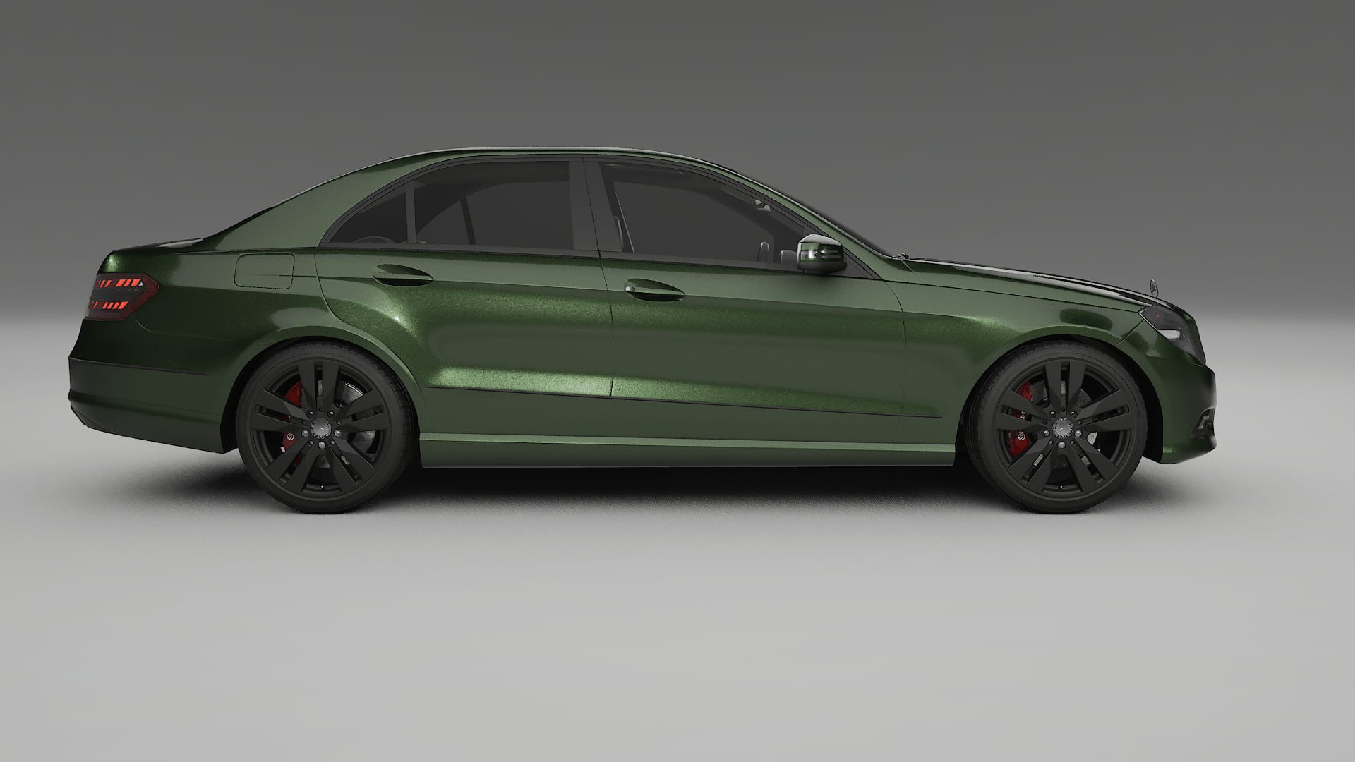 Mercedes E Class Sedan W212 Prefacelift pre LCI Film de Protecție pentru Vopsea TPU | LAGOON PPF cu Schimbare de Culoare – Ki